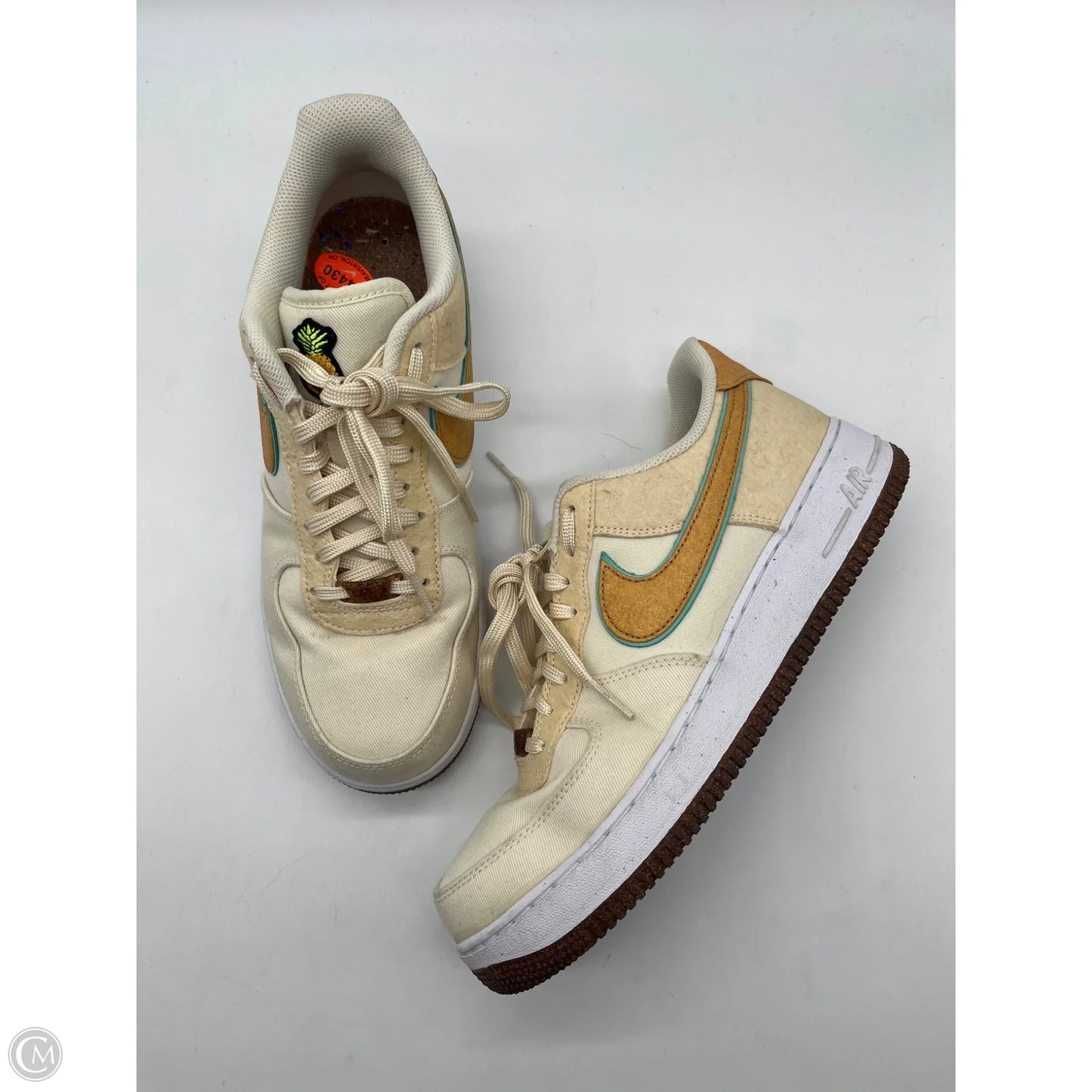 Shoes Sneakers By Nike In Yellow, Size: 10