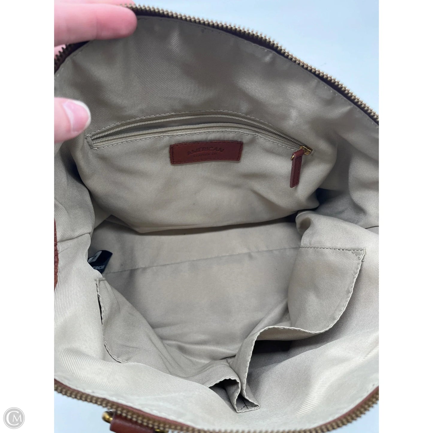 Crossbody Leather By Cmb, Size: Medium