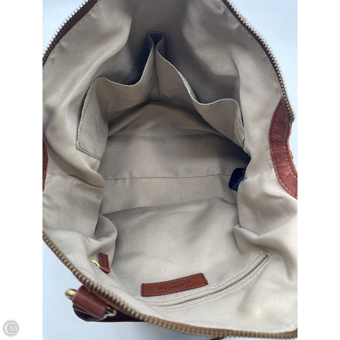 Crossbody Leather By Cmb, Size: Medium