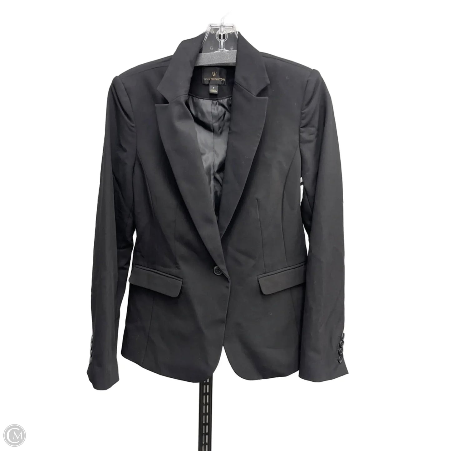 Blazer By Worthington In Black, Size: 2