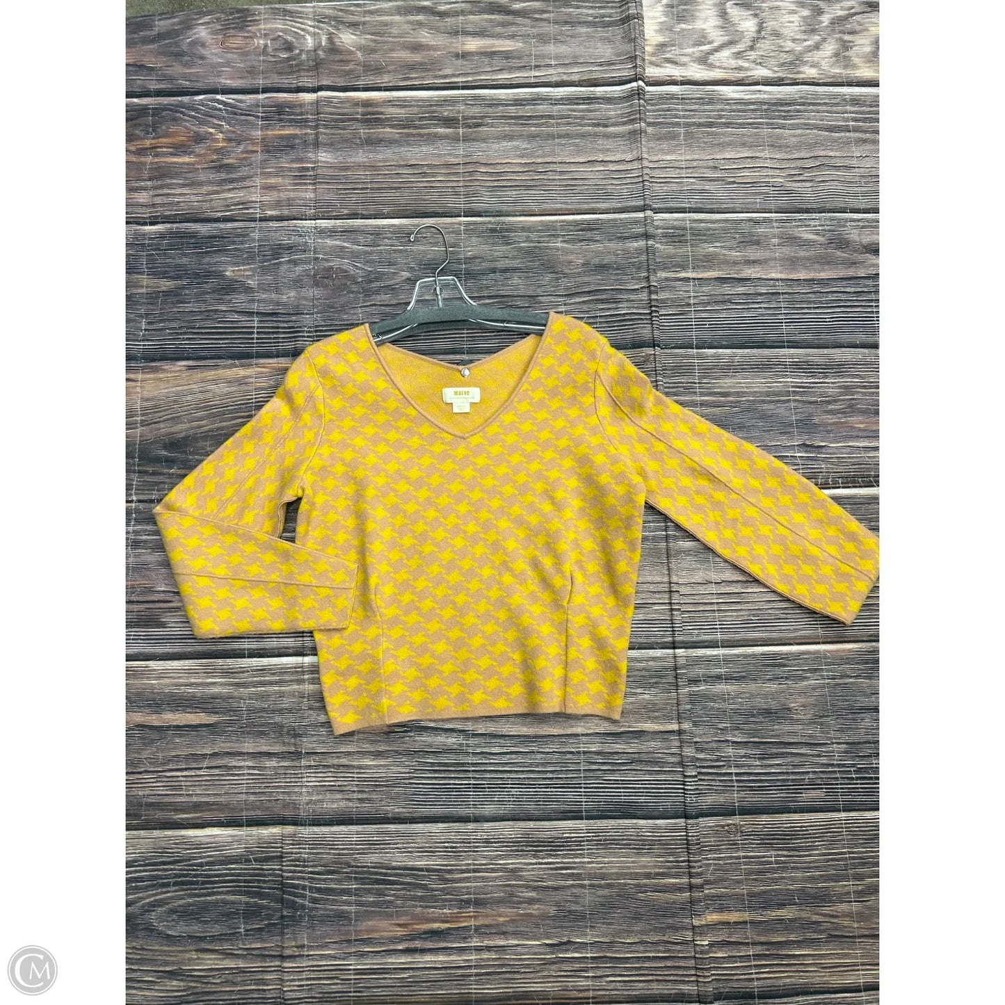 Sweater By Maeve In Yellow, Size: S
