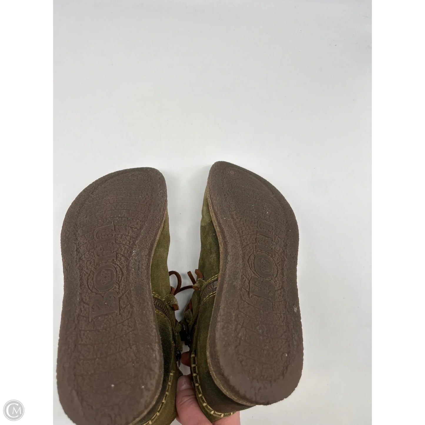 Boots Ankle Flats By Born In Green, Size: 9