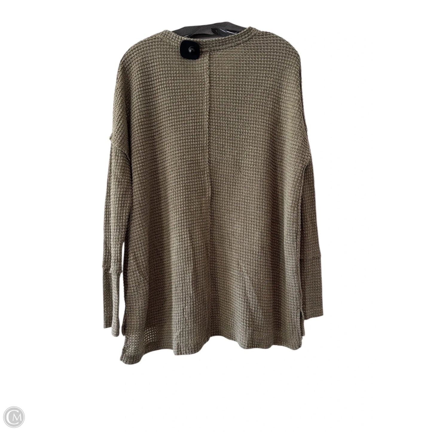 Top Long Sleeve By Pink Lily In Green, Size: L
