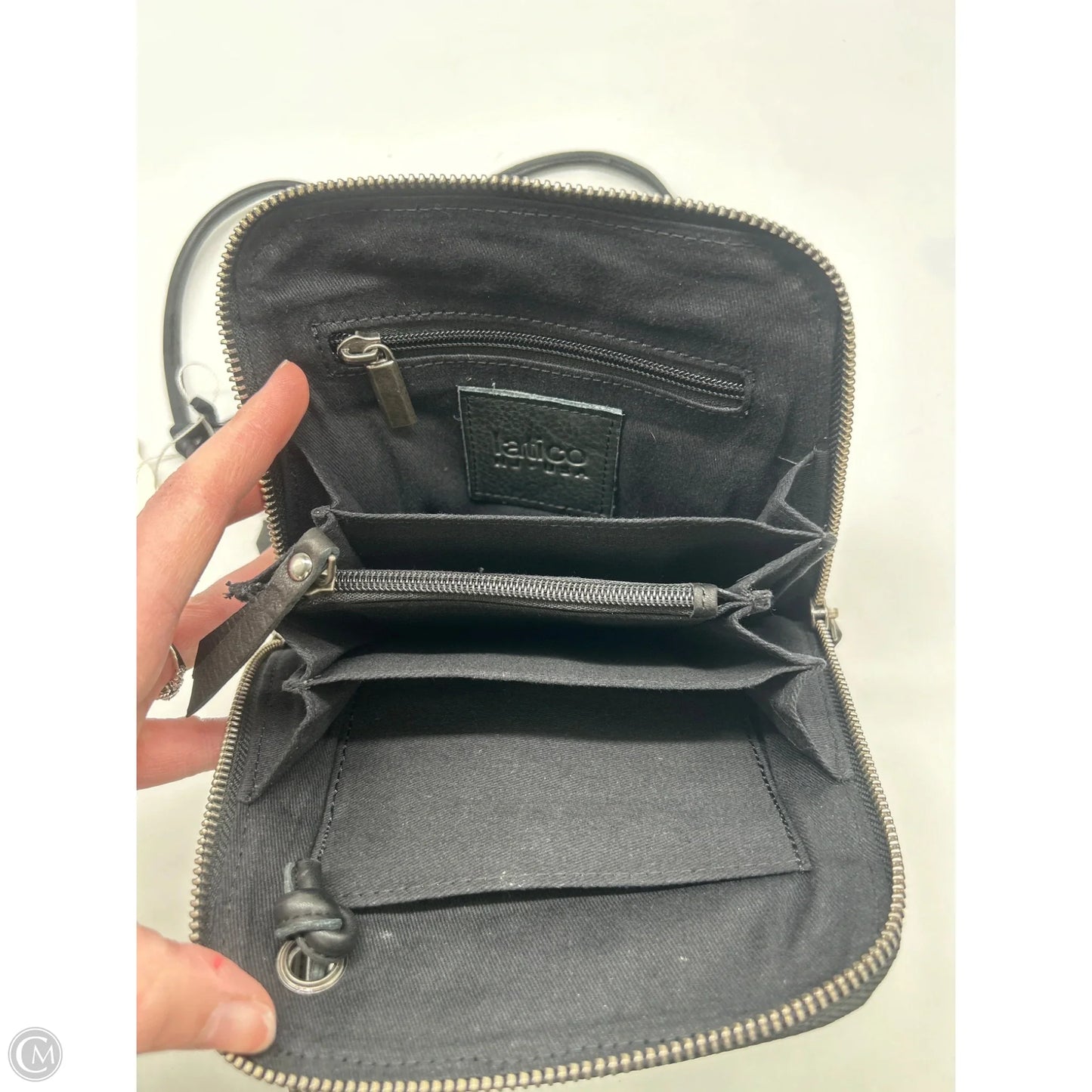 Crossbody Leather By Cmc, Size: Small