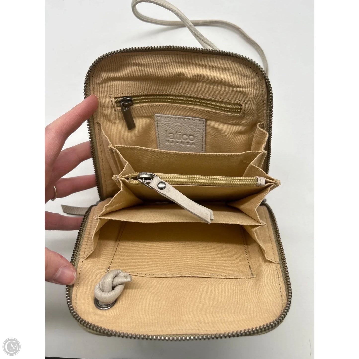 Crossbody Leather By Cmc, Size: Small