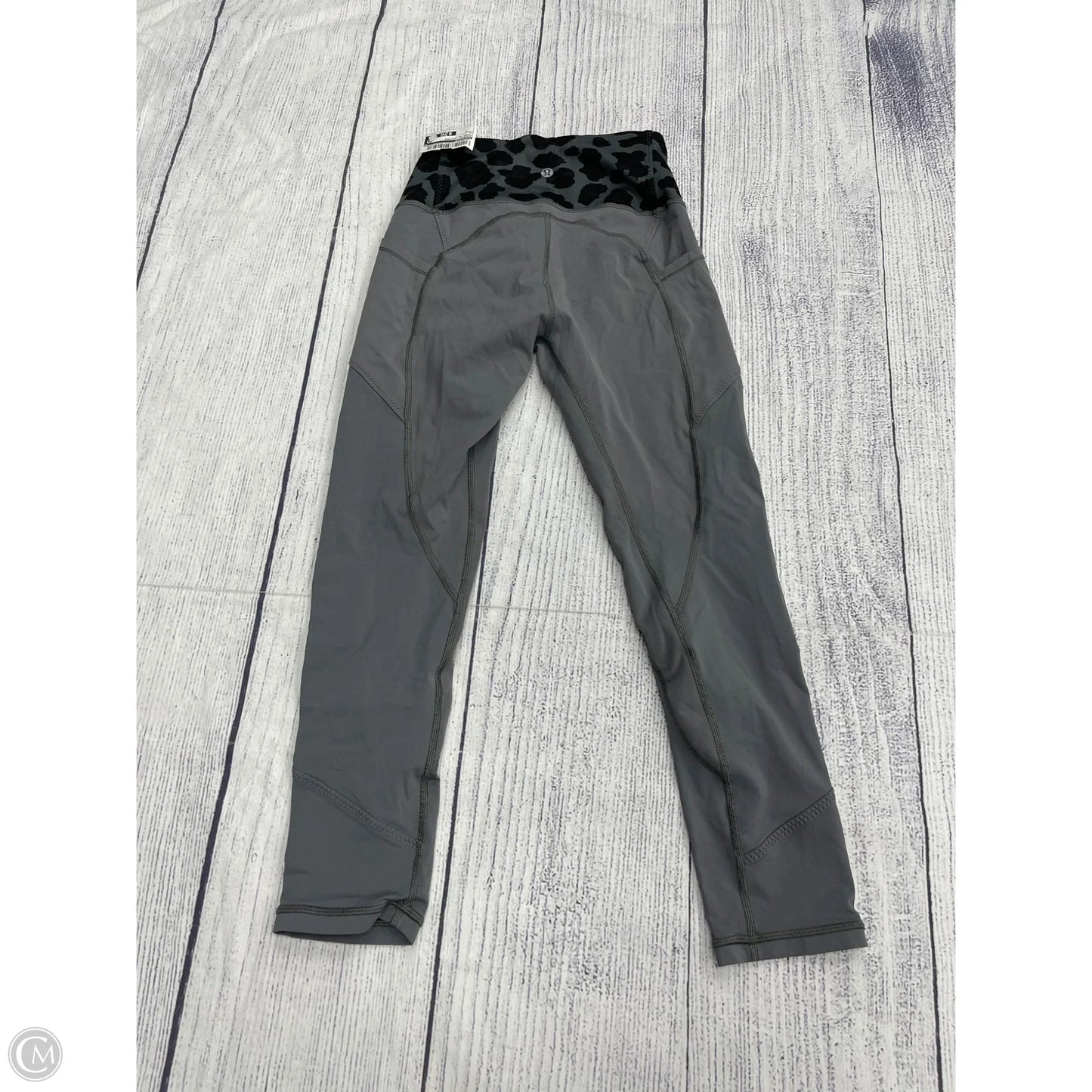 Athletic Leggings By Lululemon In Animal Print, Size: 4