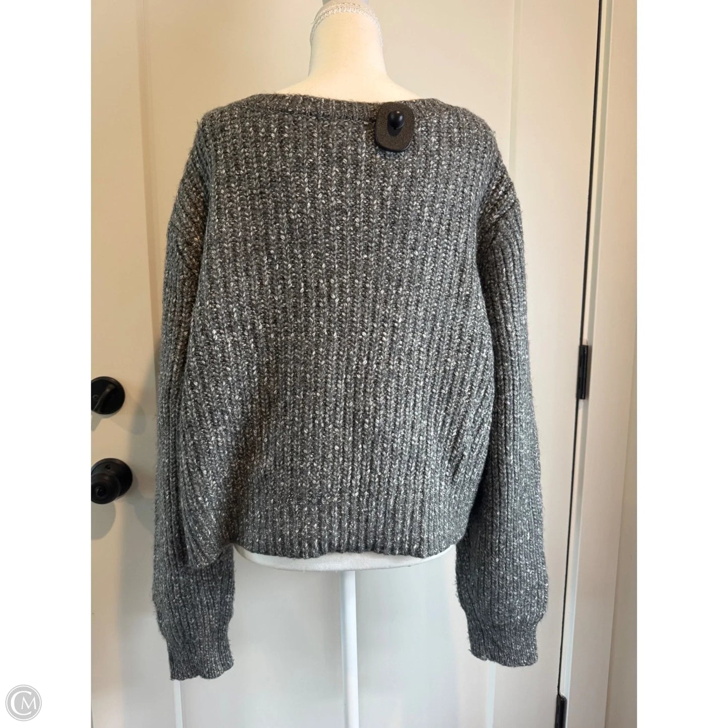 Sweater By Rachel Zoe In Grey, Size: L