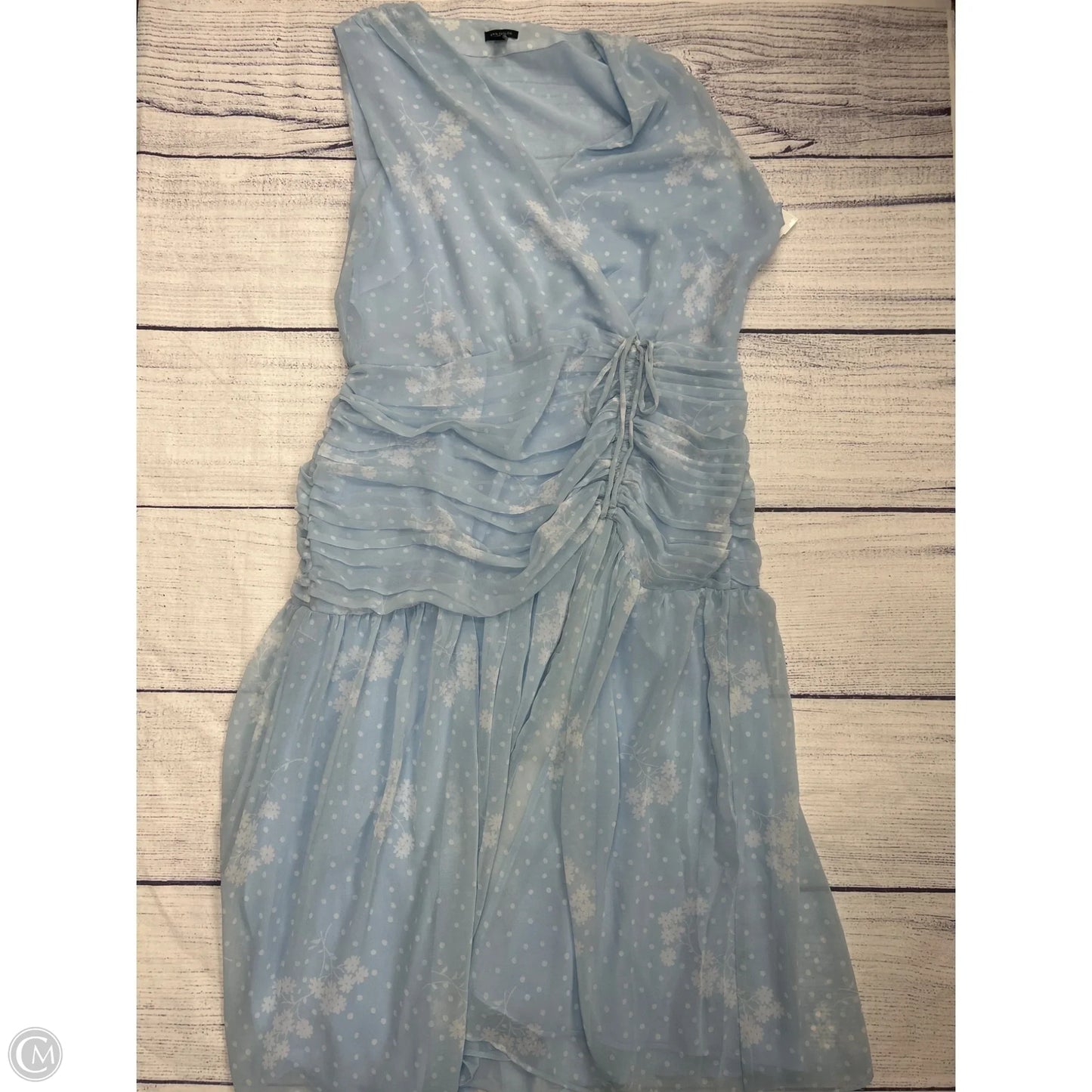 Dress Casual Maxi By Ann Taylor In Blue, Size: 16