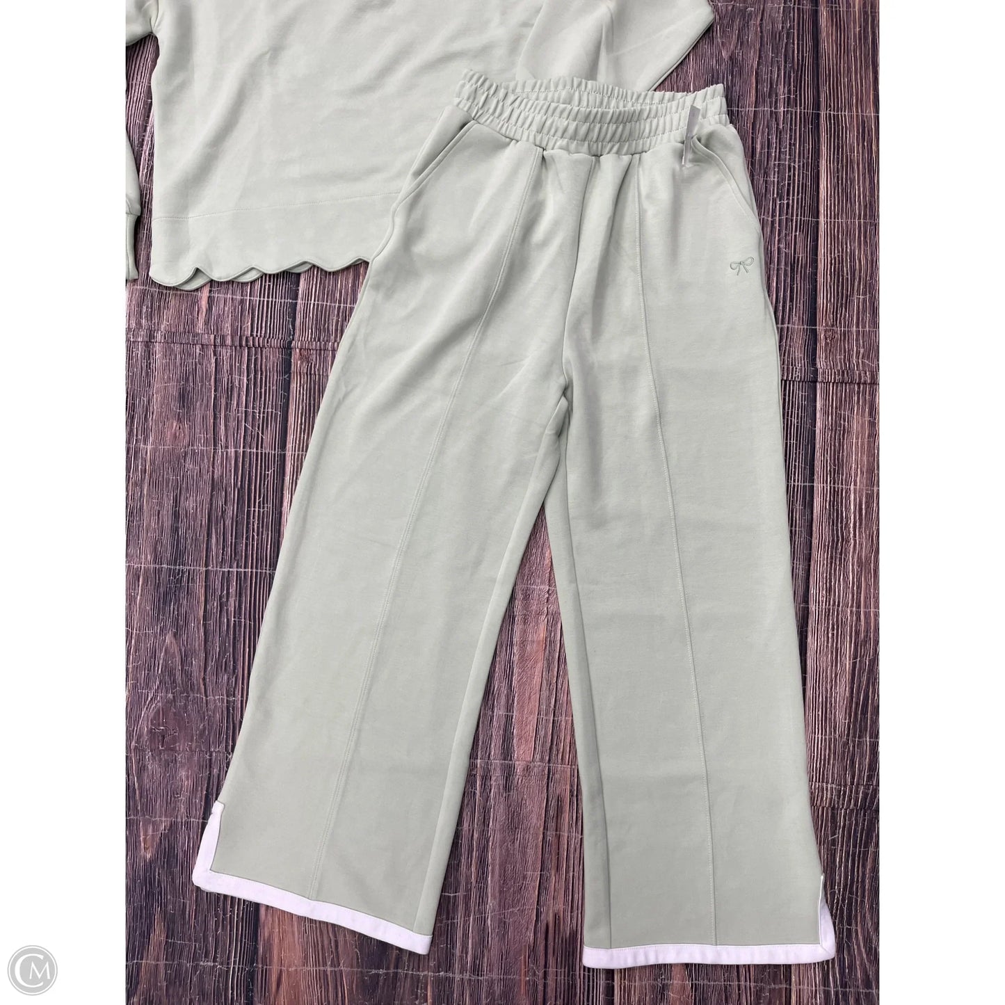 Lounge Set Pants By Simply Southern In Green, Size: S