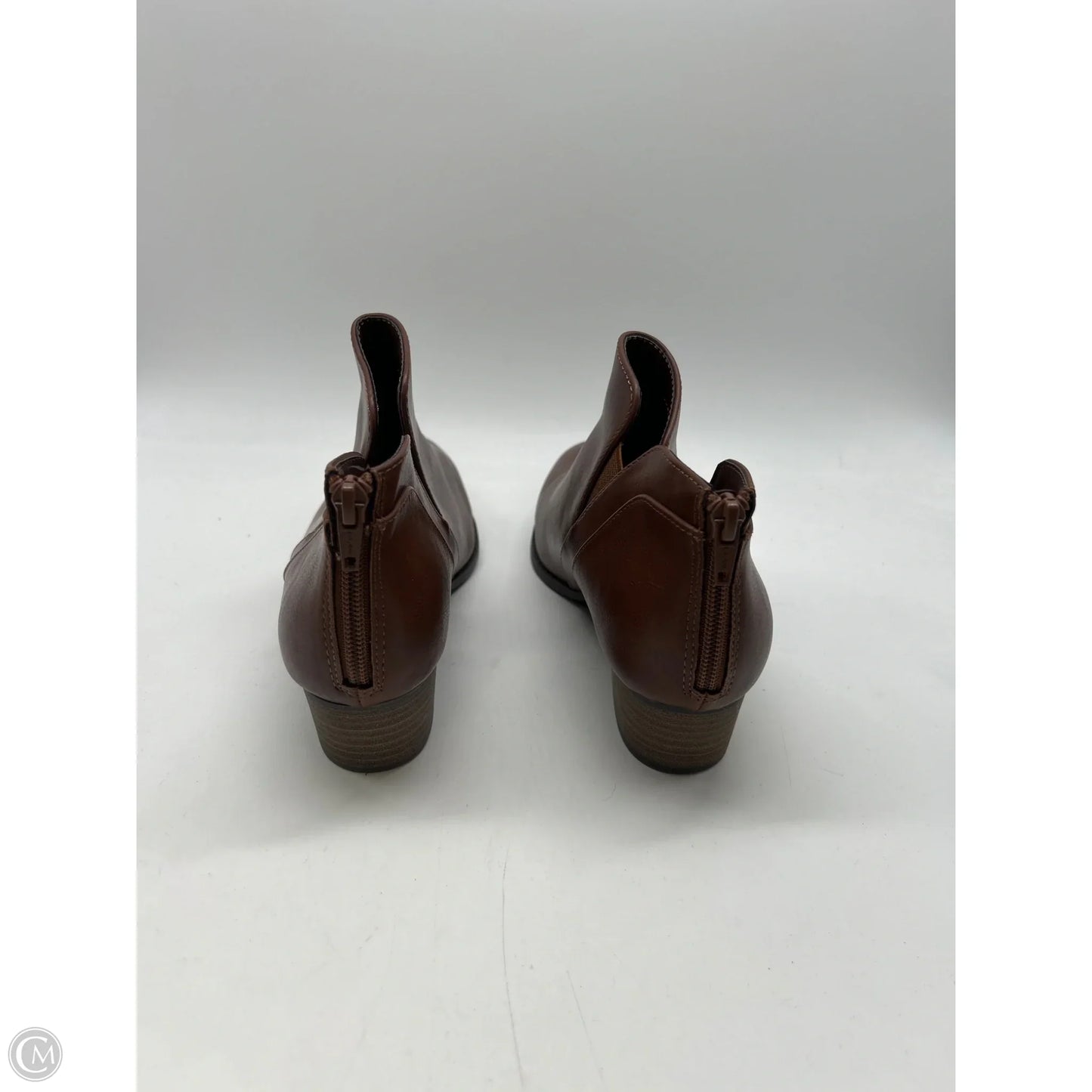 Boots Ankle Heels By Lc Lauren Conrad In Brown, Size: 8