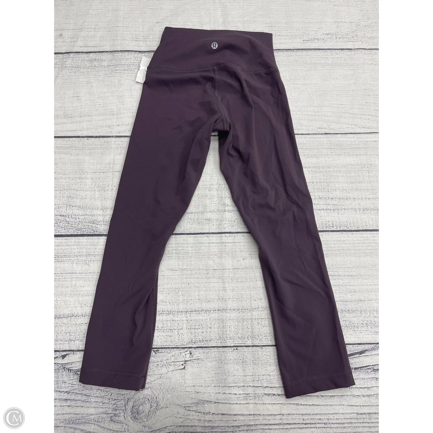 Athletic Leggings Capris By Lululemon In Purple, Size: 2