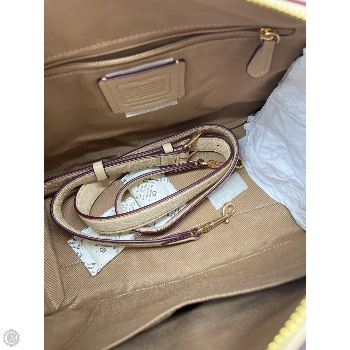 Crossbody Designer By Coach, Size: Medium