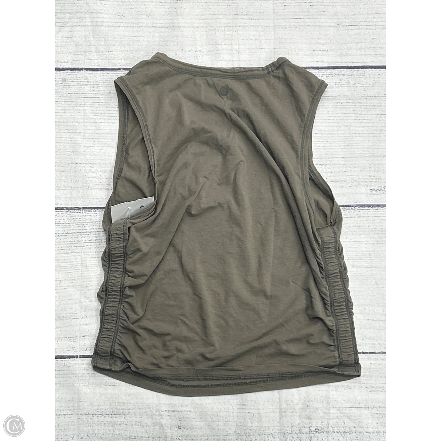 Athletic Tank Top By Lululemon In Green, Size: S