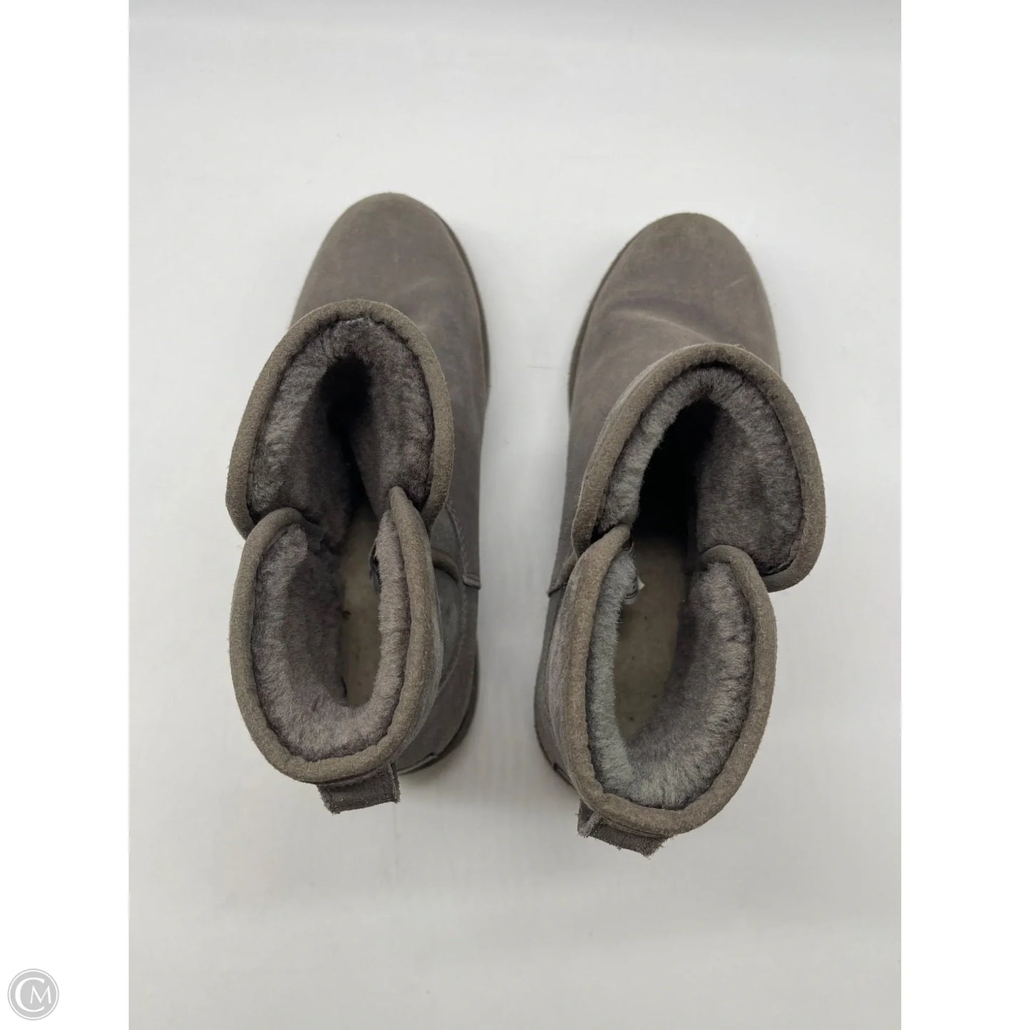 Boots Designer By Ugg In Grey, Size: 7