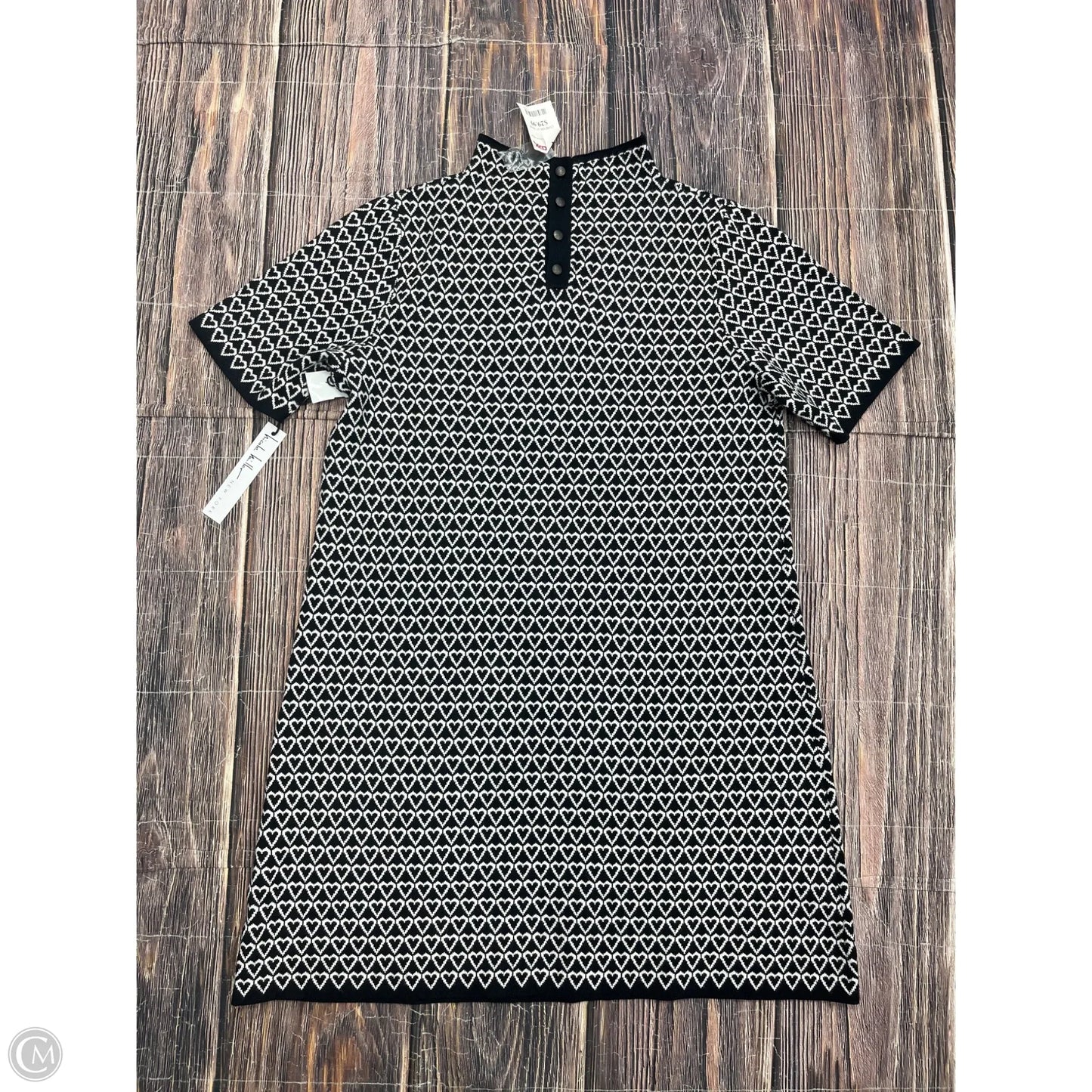 Dress Sweater By Nicole By Nicole Miller In Black, Size: Xl
