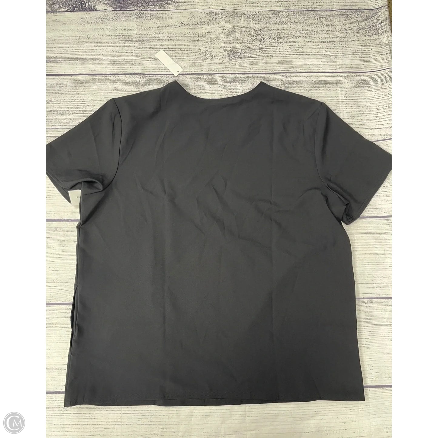 Top Short Sleeve By Clothes Mentor In Black, Size: Xl