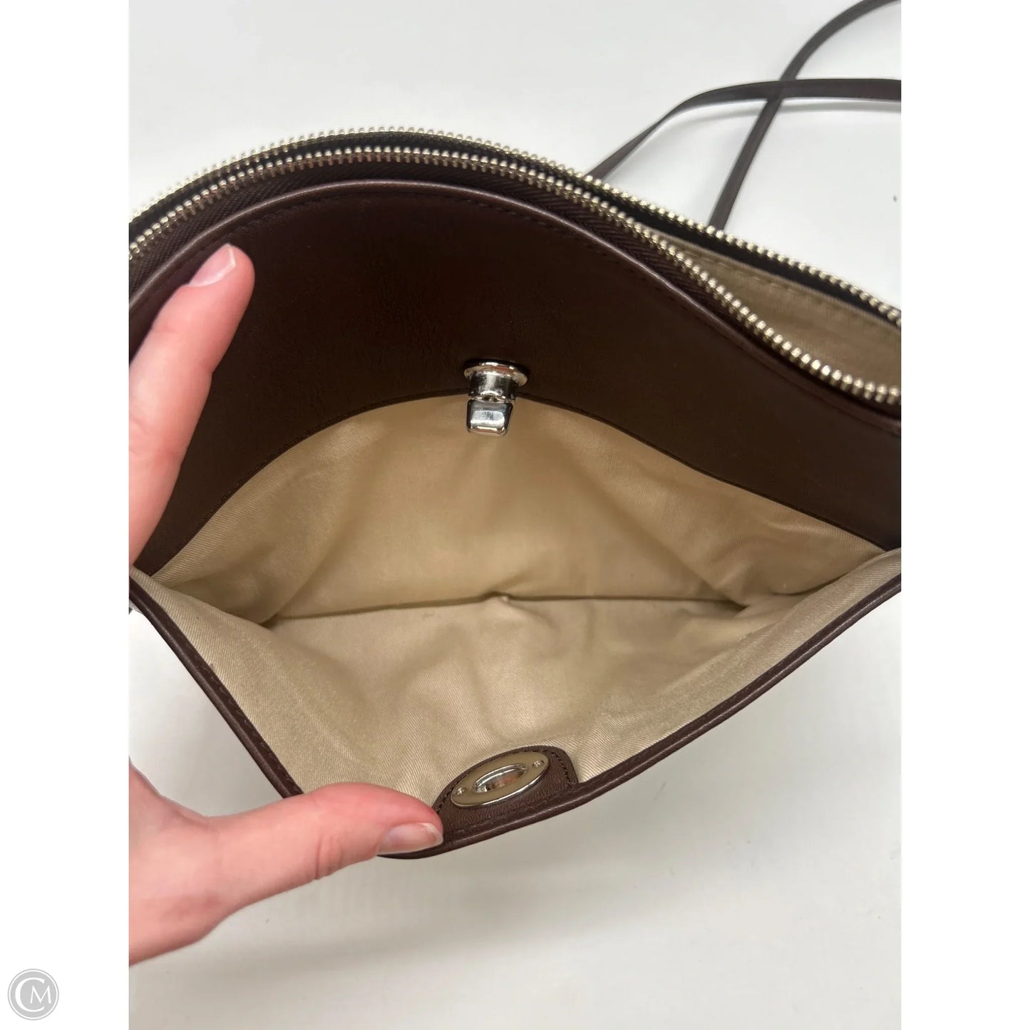 Crossbody Designer By Coach, Size: Medium