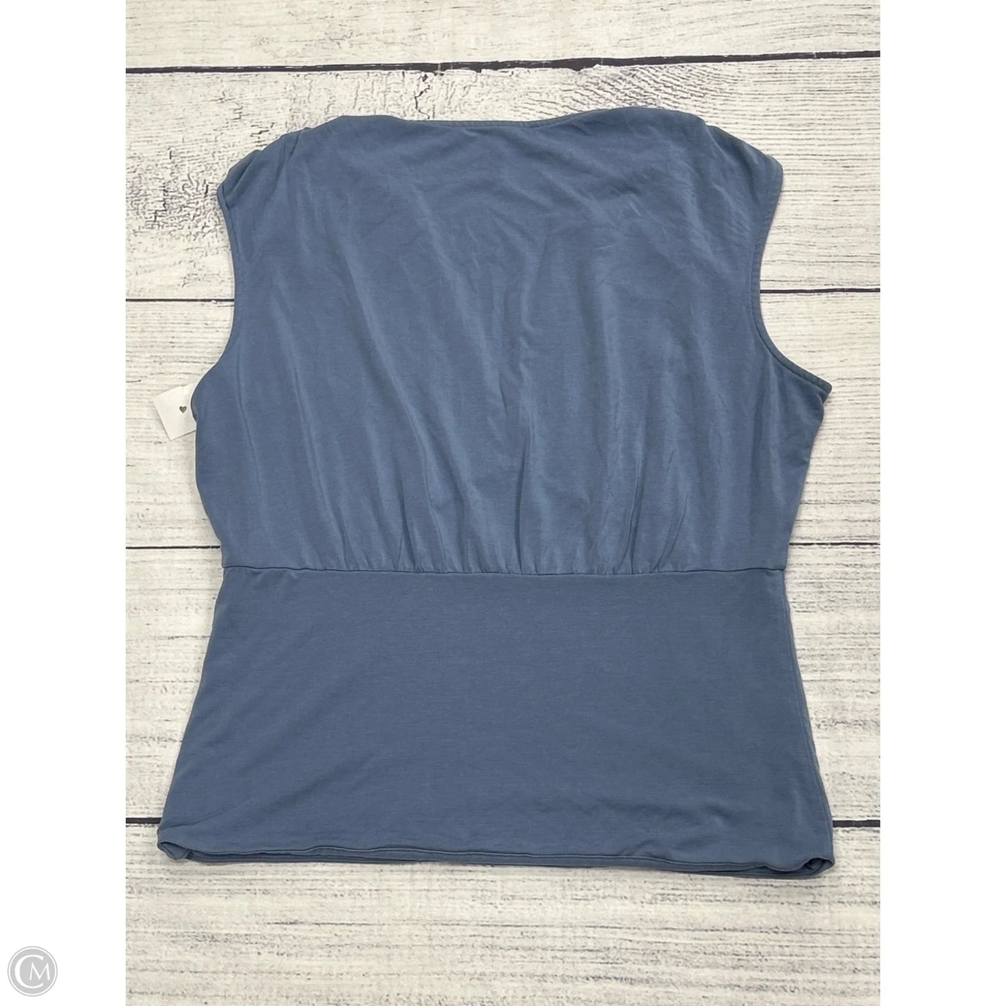Top Sleeveless By White House Black Market In Blue, Size: L