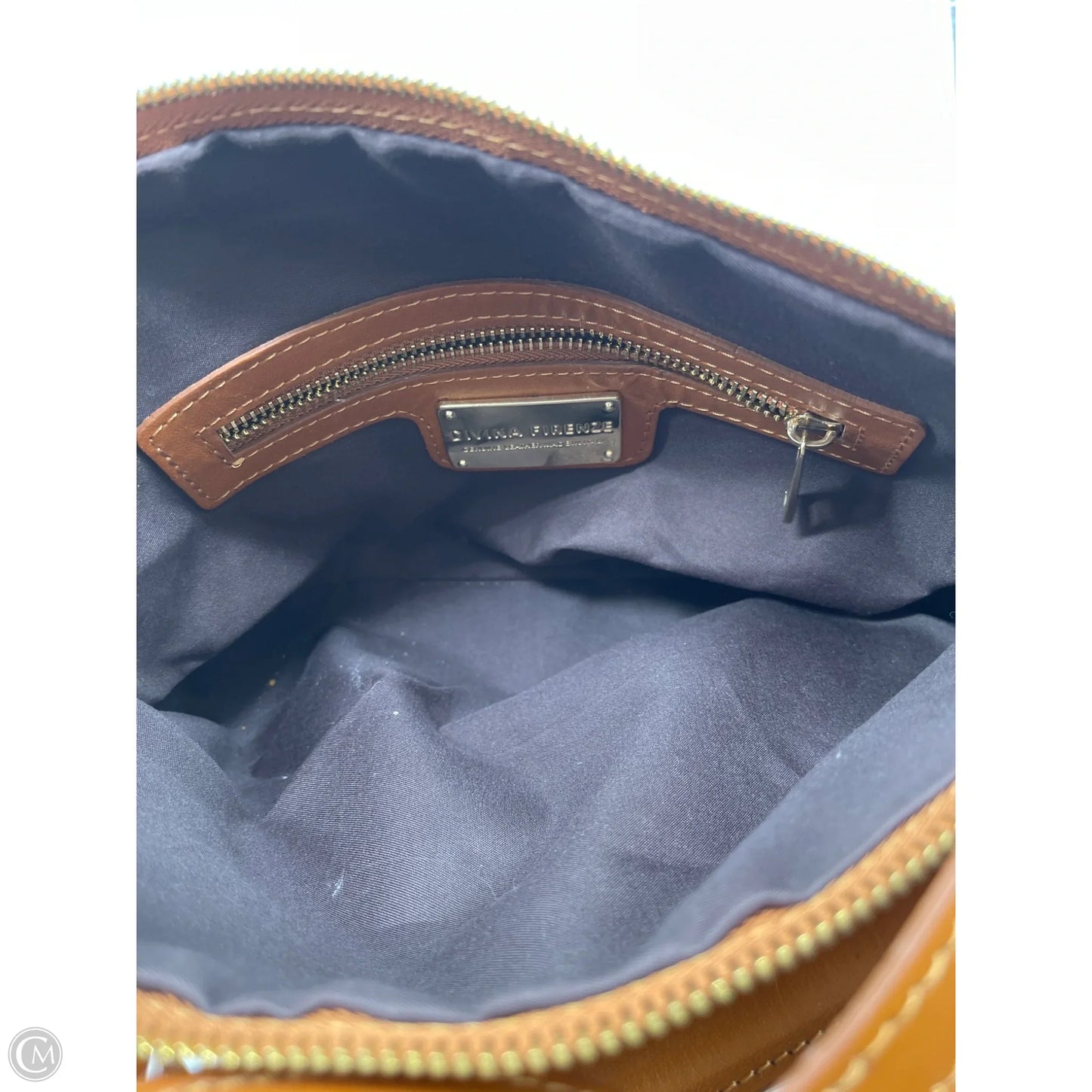 Crossbody Leather By Clothes Mentor, Size: Medium