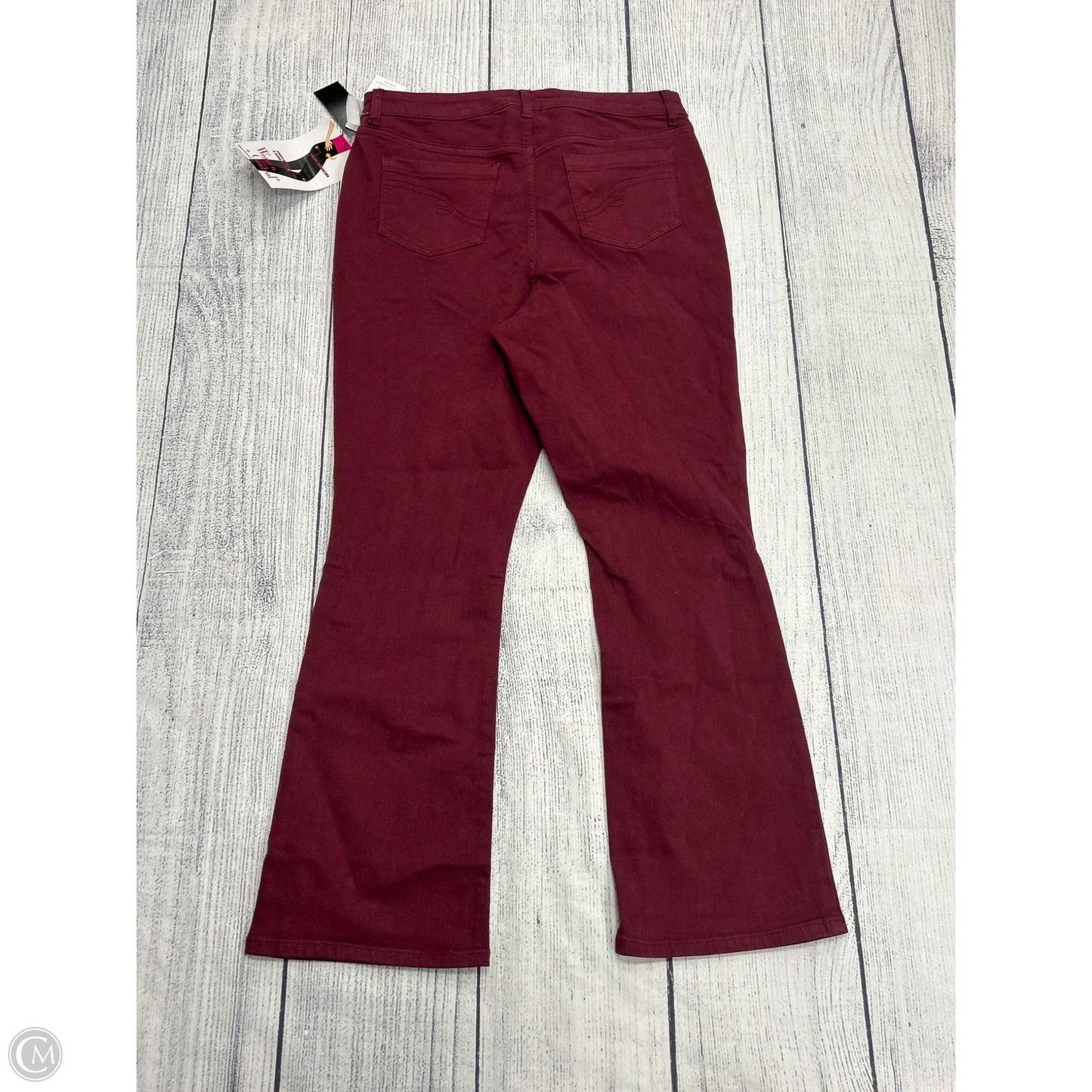 Pants Chinos & Khakis By Women With Control In Red, Size: 14