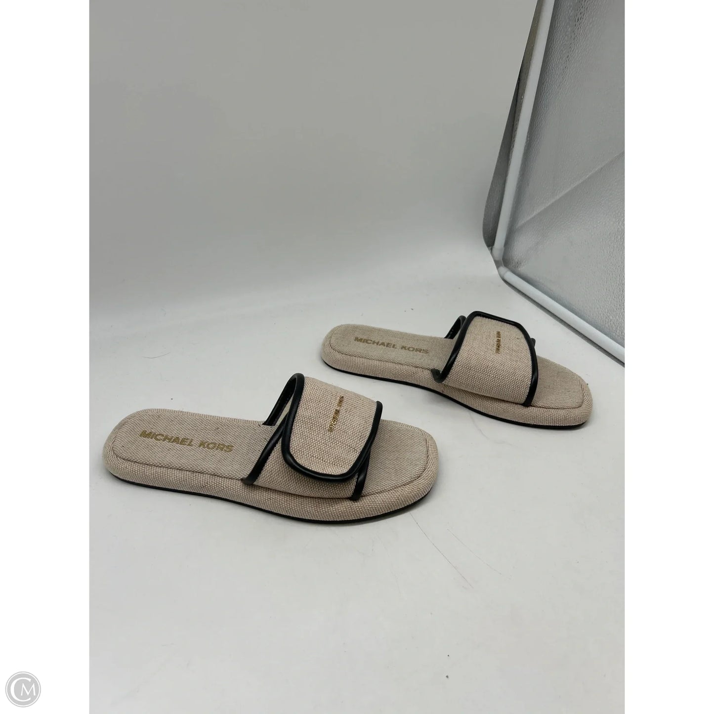 Sandals Designer By Michael Kors In Tan, Size: 9