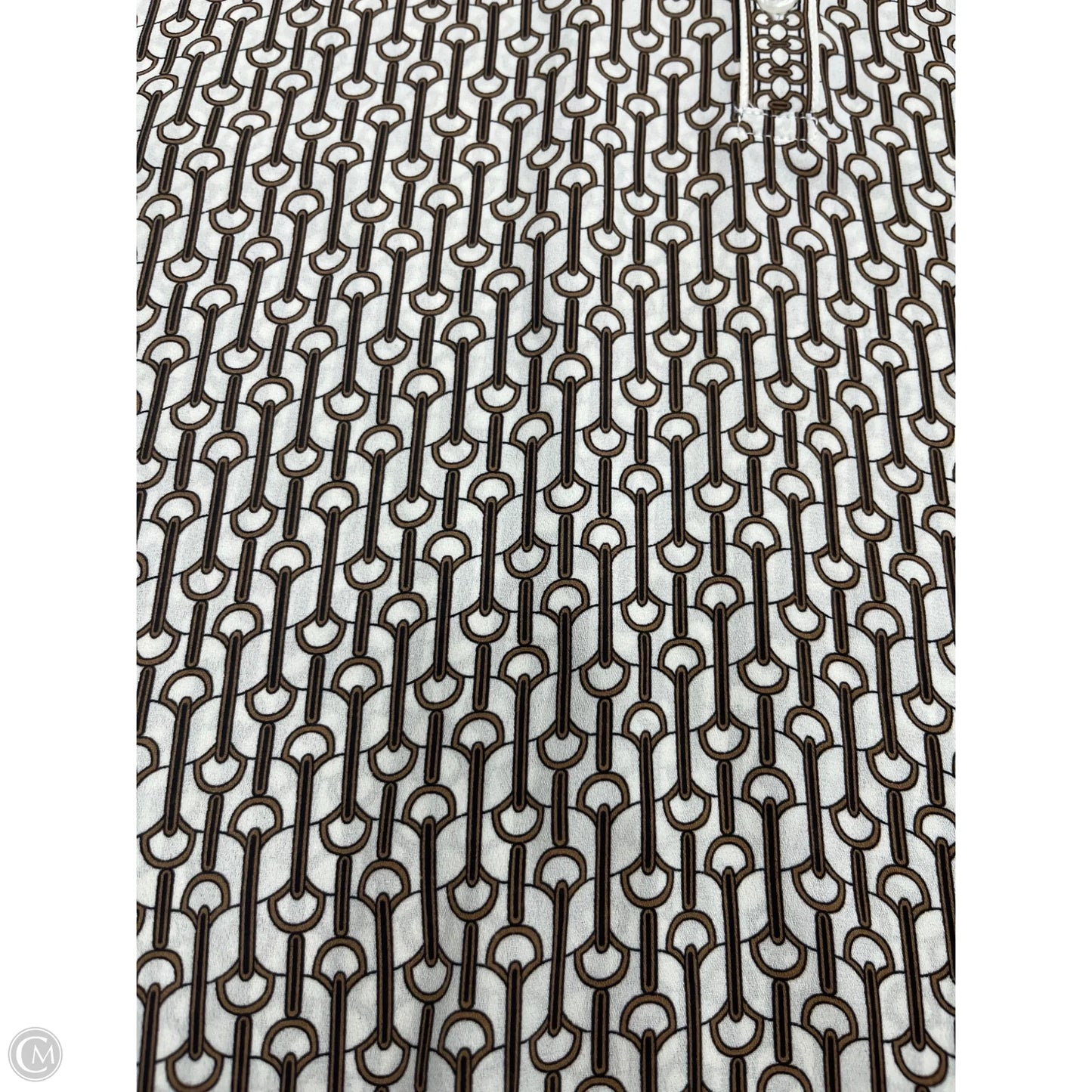 Top Long Sleeve By Max Studio In Brown, Size: M