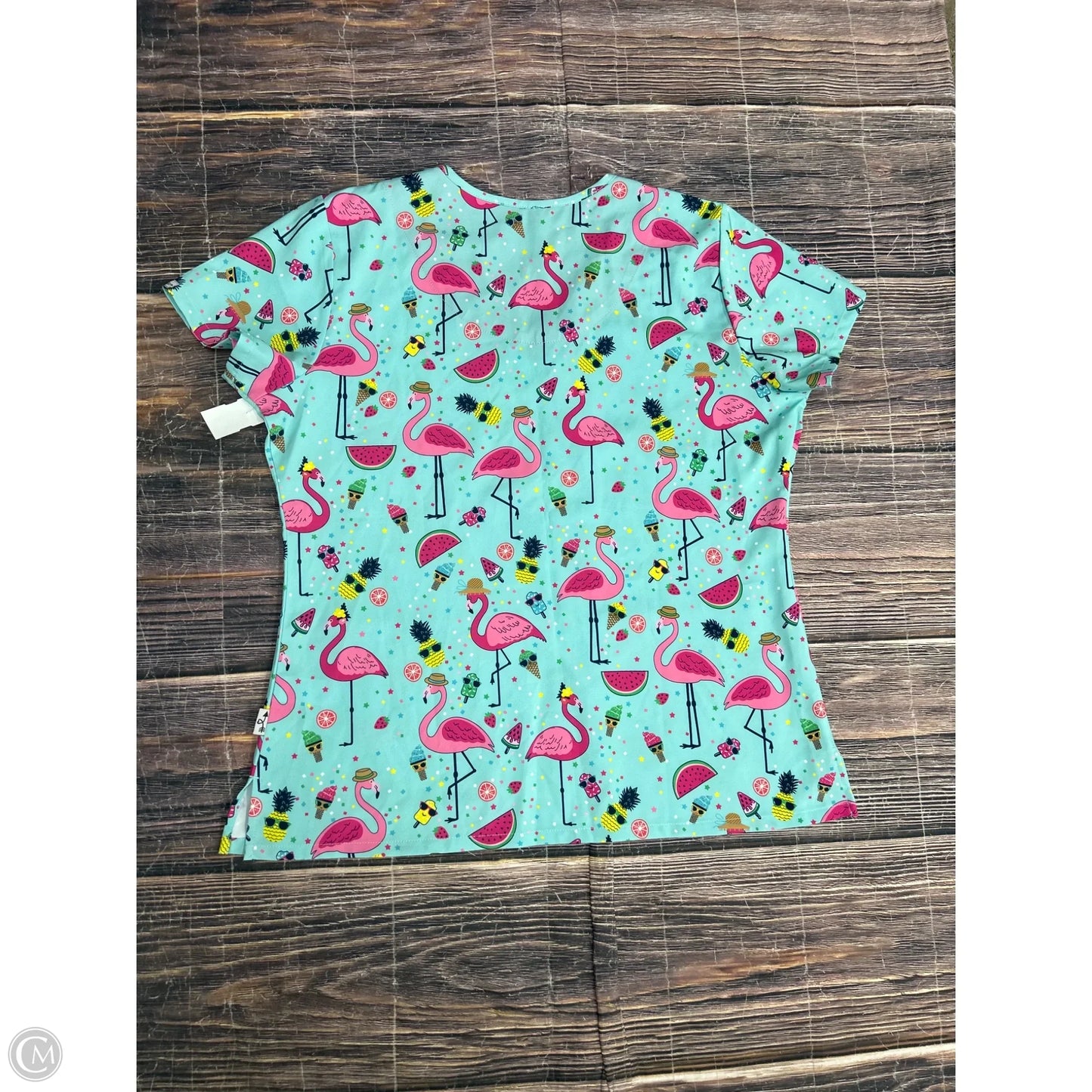 Top Short Sleeve By Clothes Mentor In Blue, Size: L