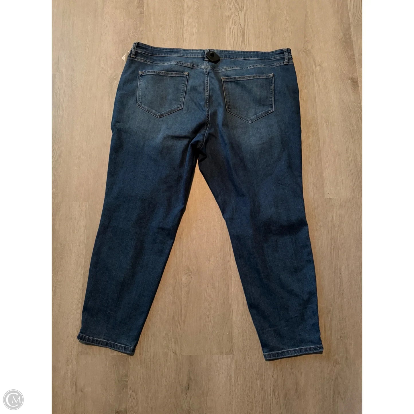Jeans Skinny By Sonoma In Blue Denim, Size: 22