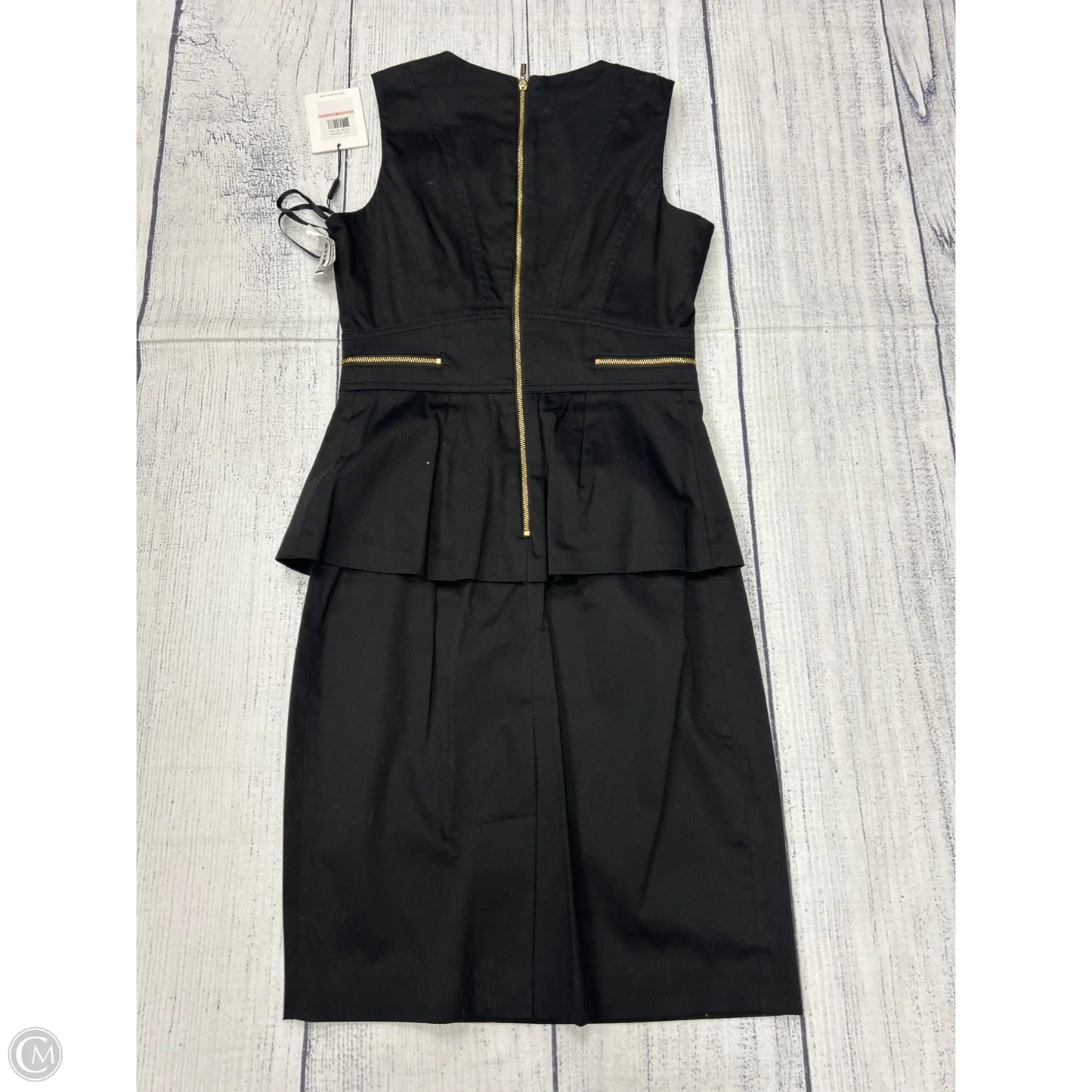 Dress Work By Calvin Klein In Black, Size: Xs
