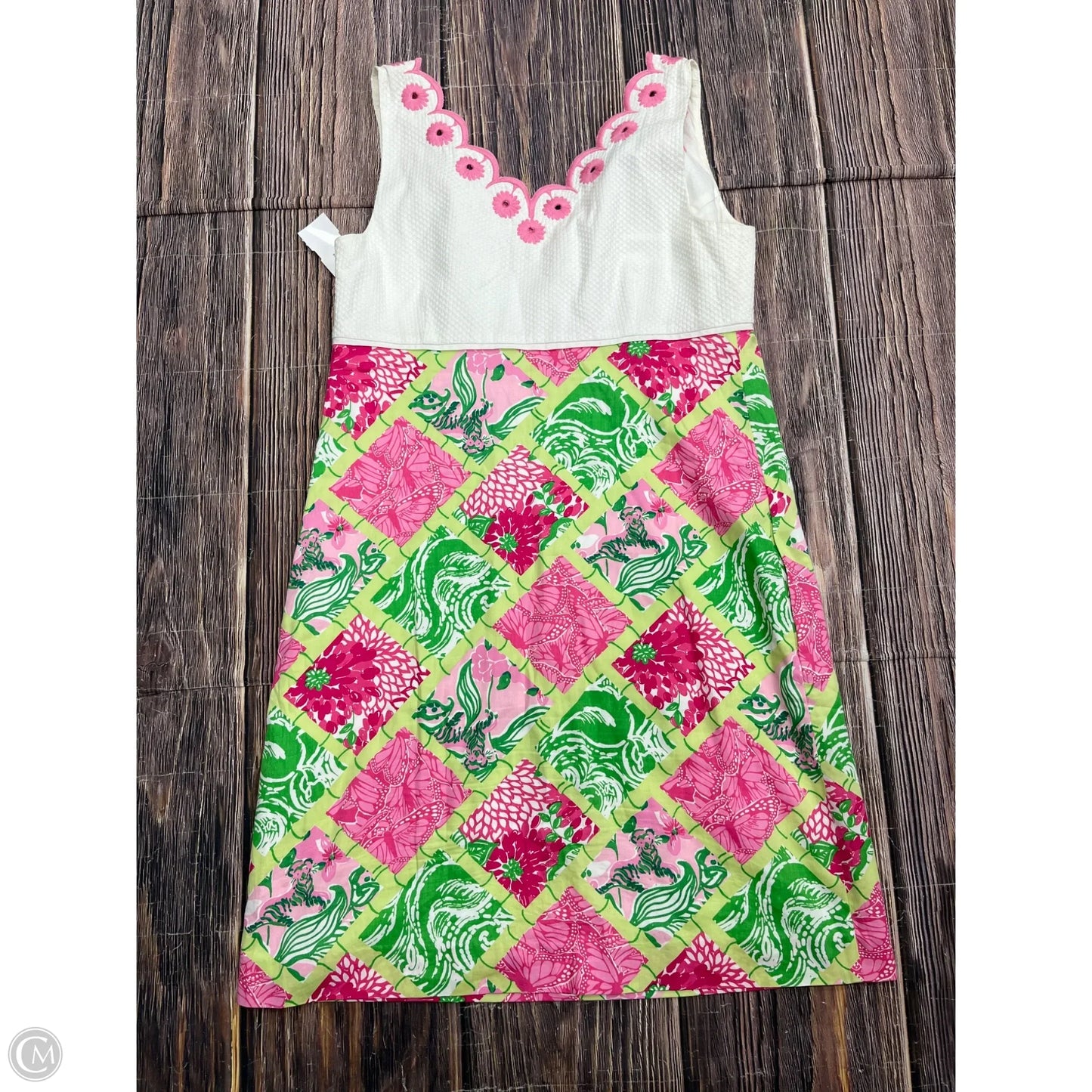 Dress Designer By Lilly Pulitzer In Green, Size: L