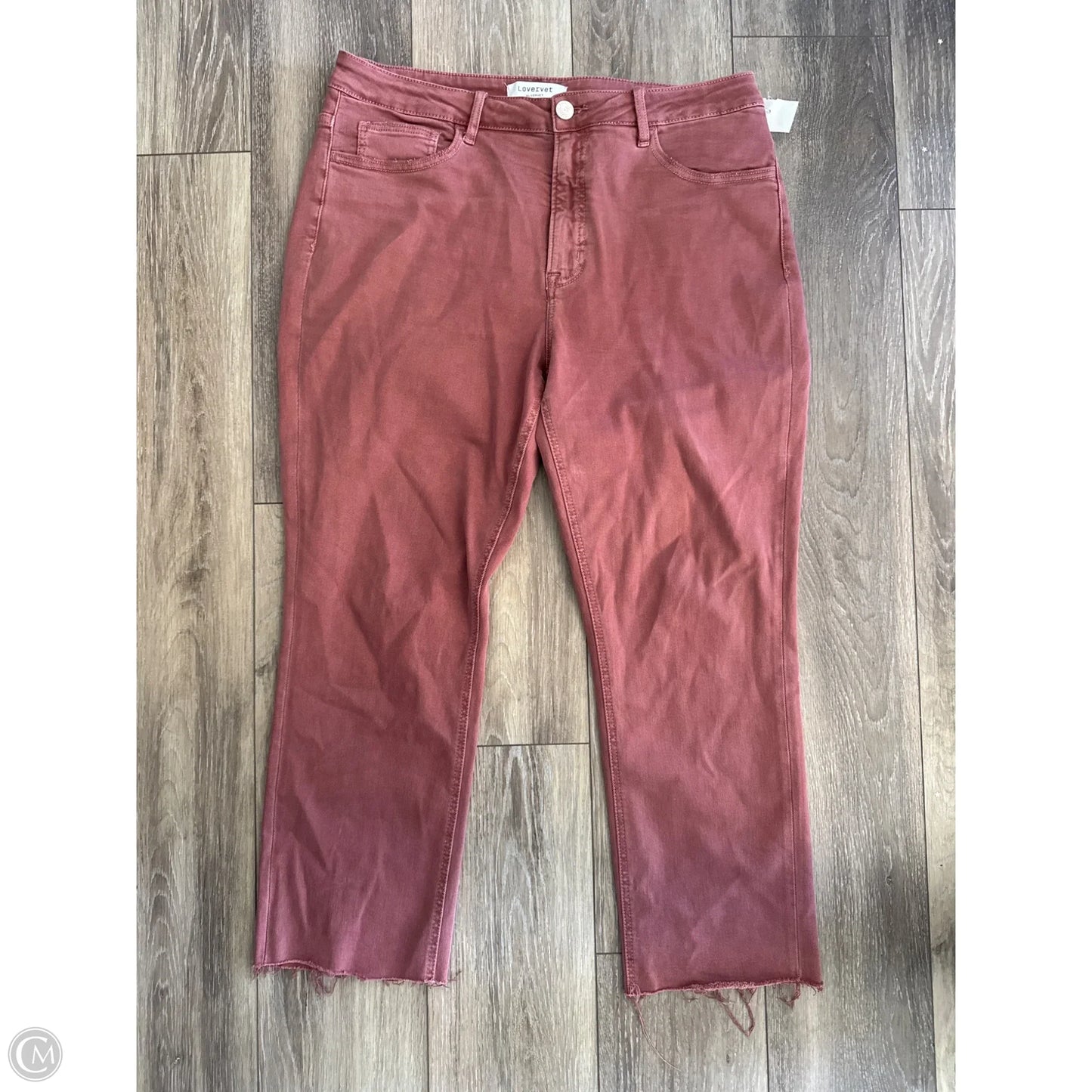 Pants Other By Vervet In Pink, Size: 18