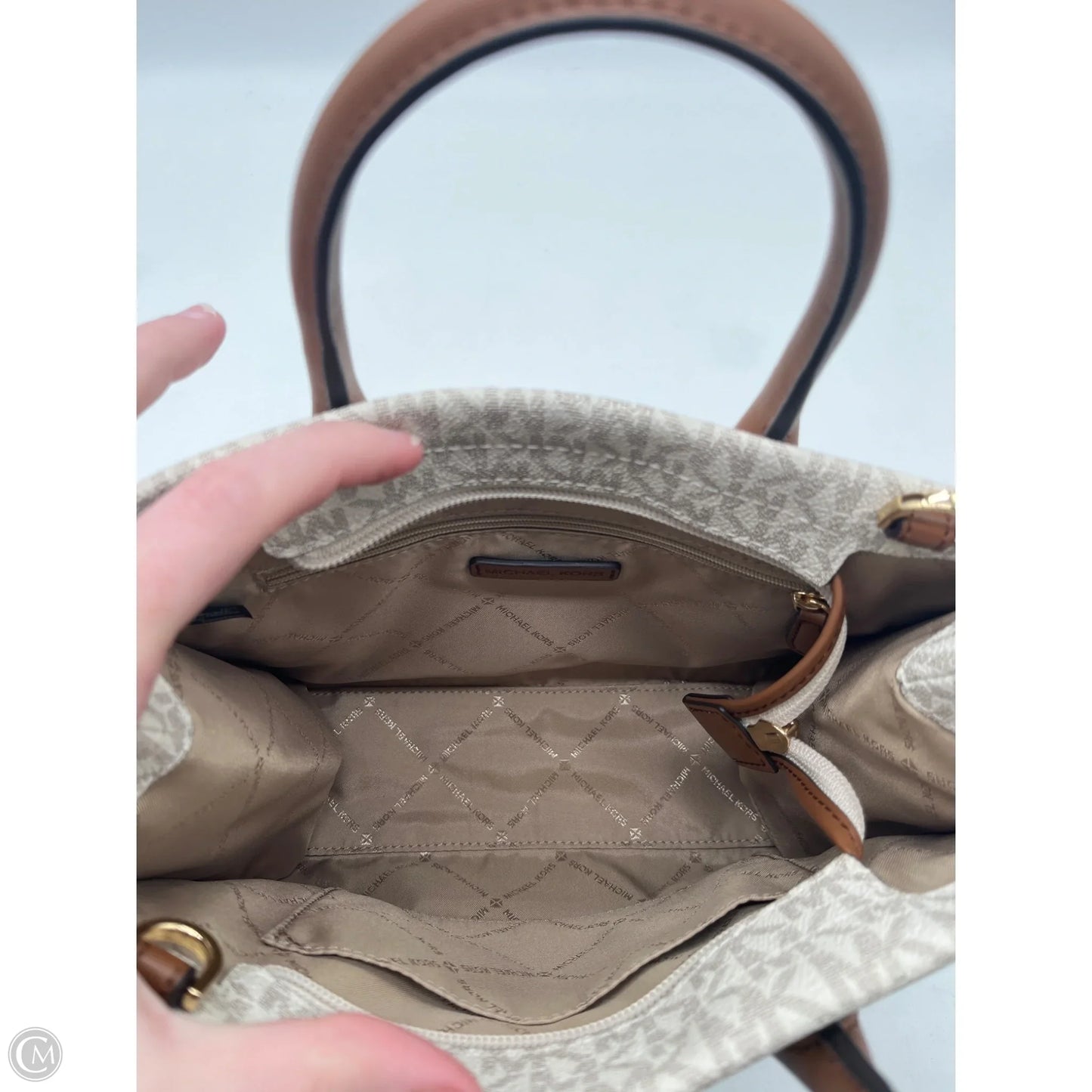 Handbag Designer By Michael Kors, Size: Small