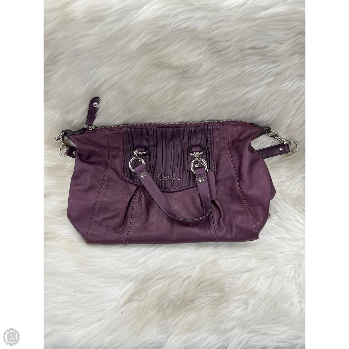 Handbag Designer By Coach, Size: Medium