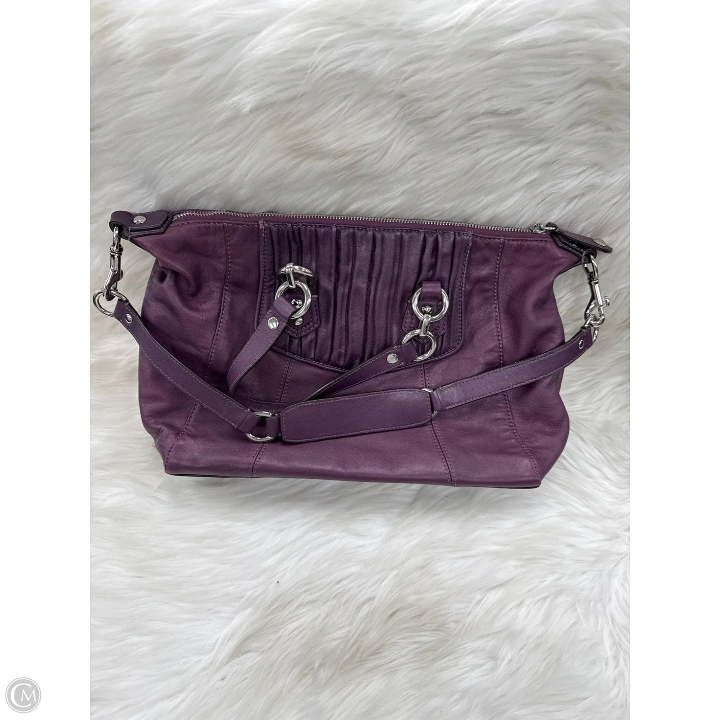 Handbag Designer By Coach, Size: Medium