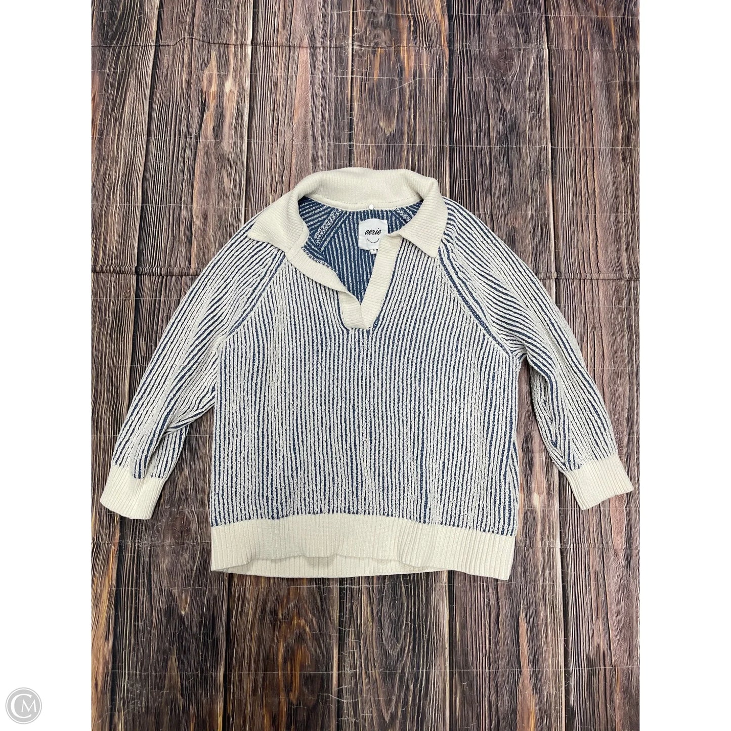 Sweater By Aerie In Blue, Size: Xl