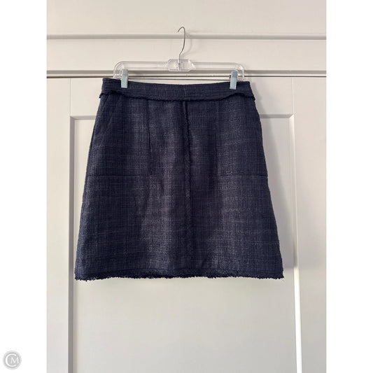 Skirt Mini & Short By Banana Republic In Blue, Size: 10