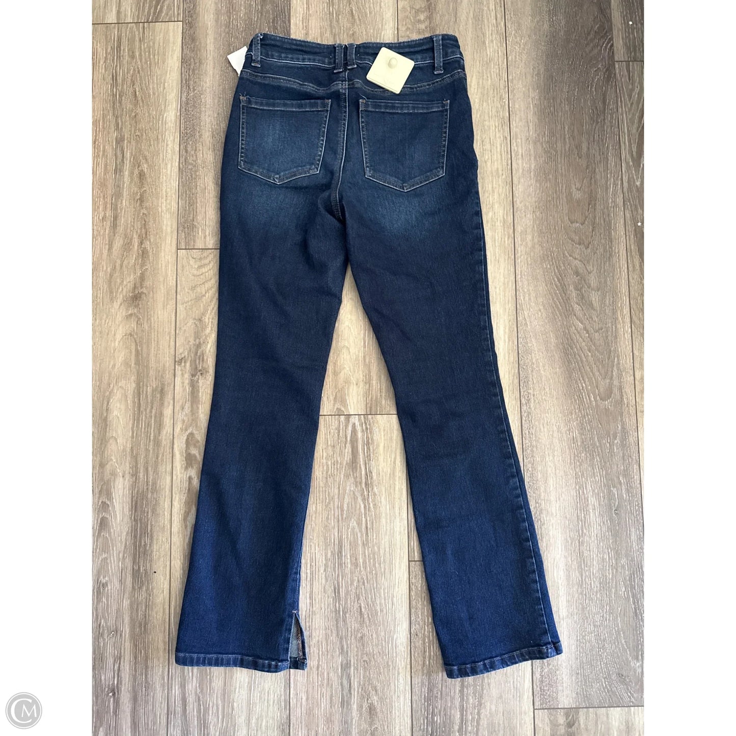 Jeans Flared By Maurices In Blue Denim, Size: 4