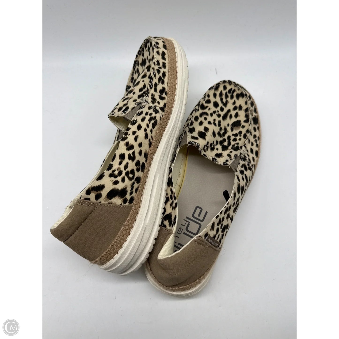 Shoes Sneakers By Hey Dude In Animal Print, Size: 11