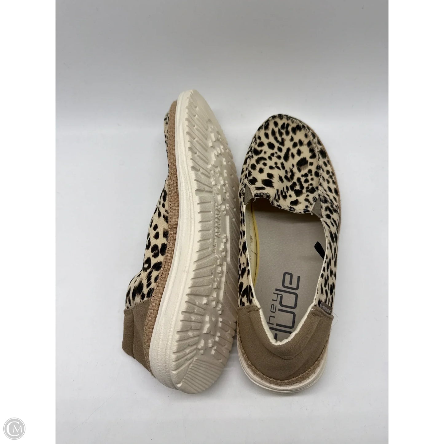 Shoes Sneakers By Hey Dude In Animal Print, Size: 11