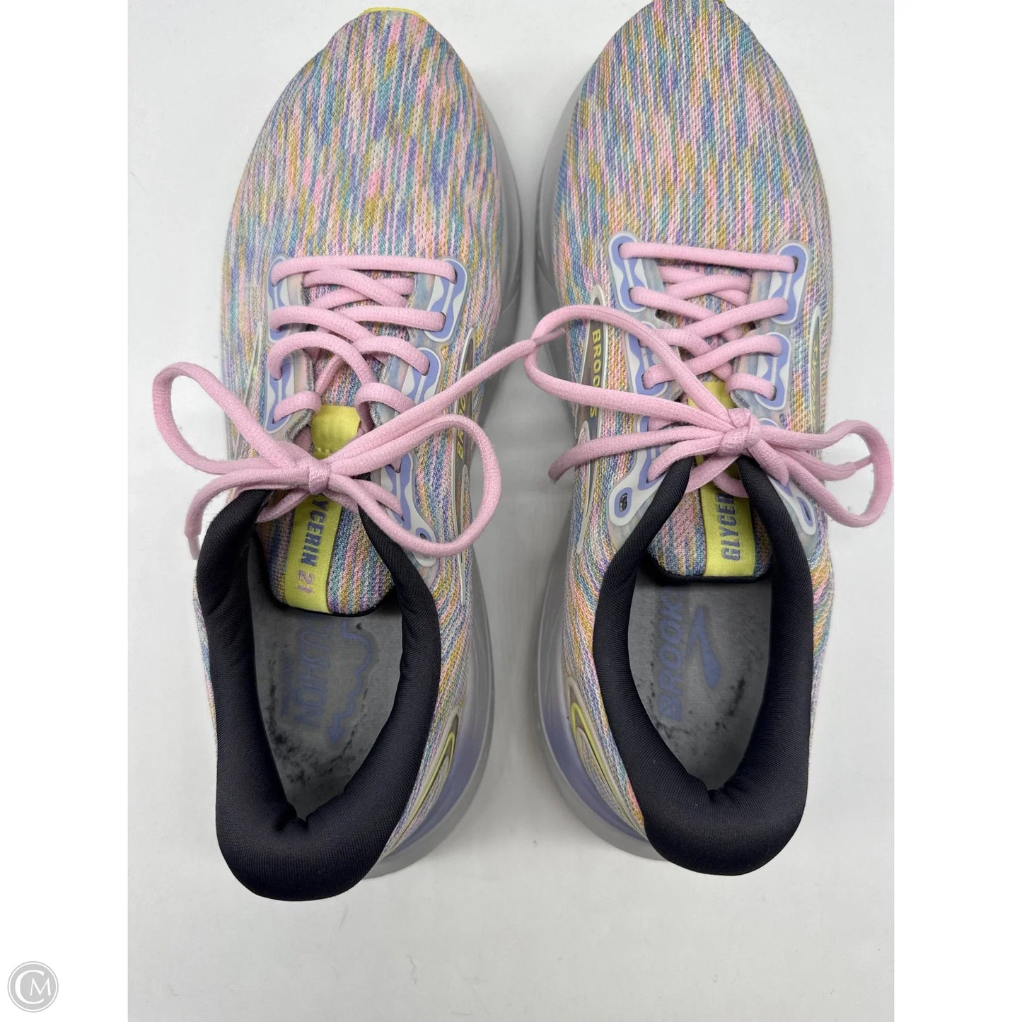 Shoes Athletic By Brooks In Pink, Size: 12