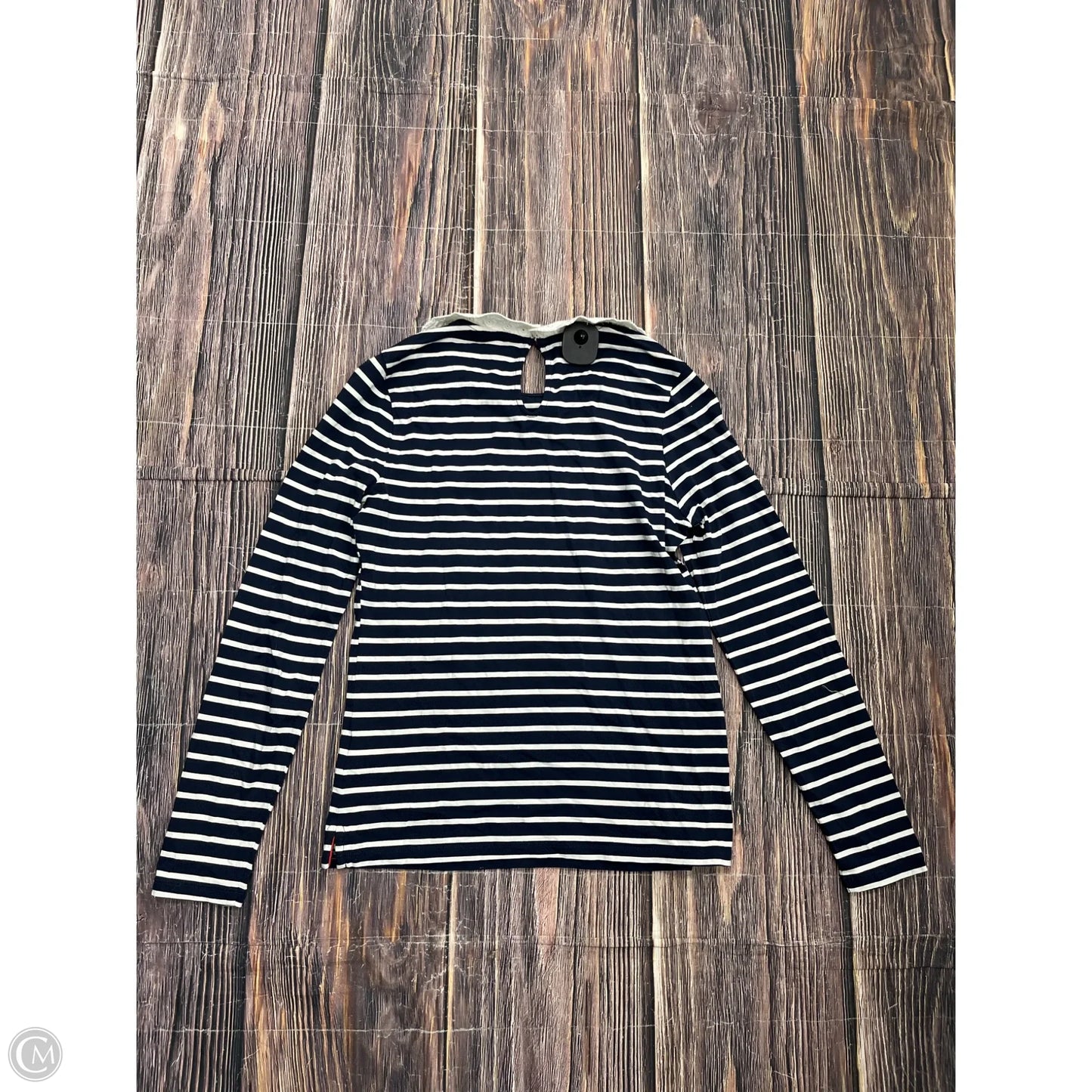 Top Long Sleeve By Boden In Blue, Size: 6