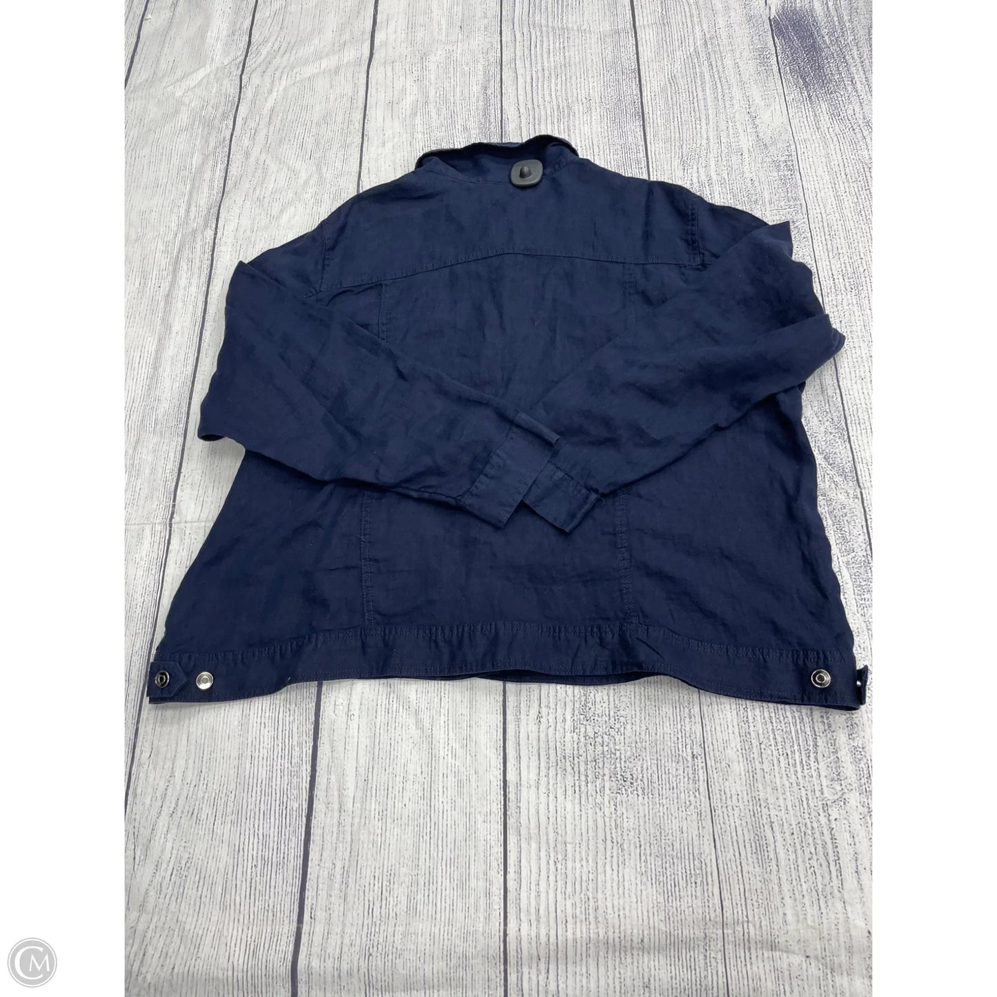 Top Long Sleeve By Jones New York In Blue, Size: 3x