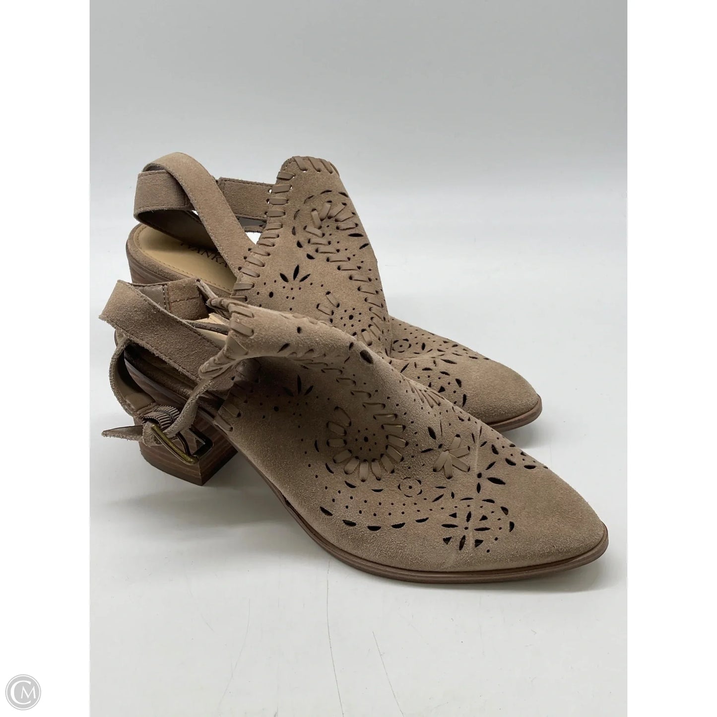 Shoes Heels Block By Ivanka Trump In Tan, Size: 6.5