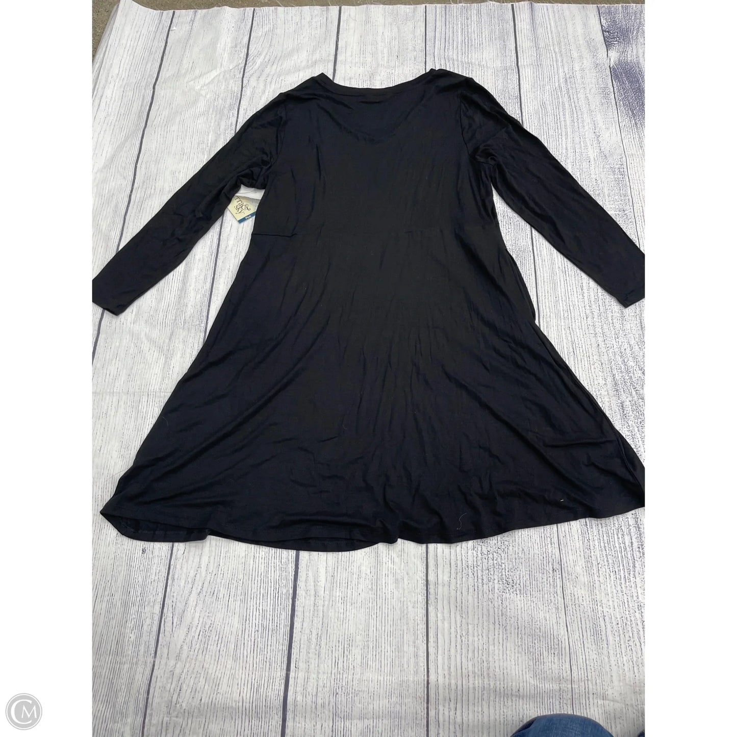 Dress Casual Short By Terra & Sky In Black, Size: Xl