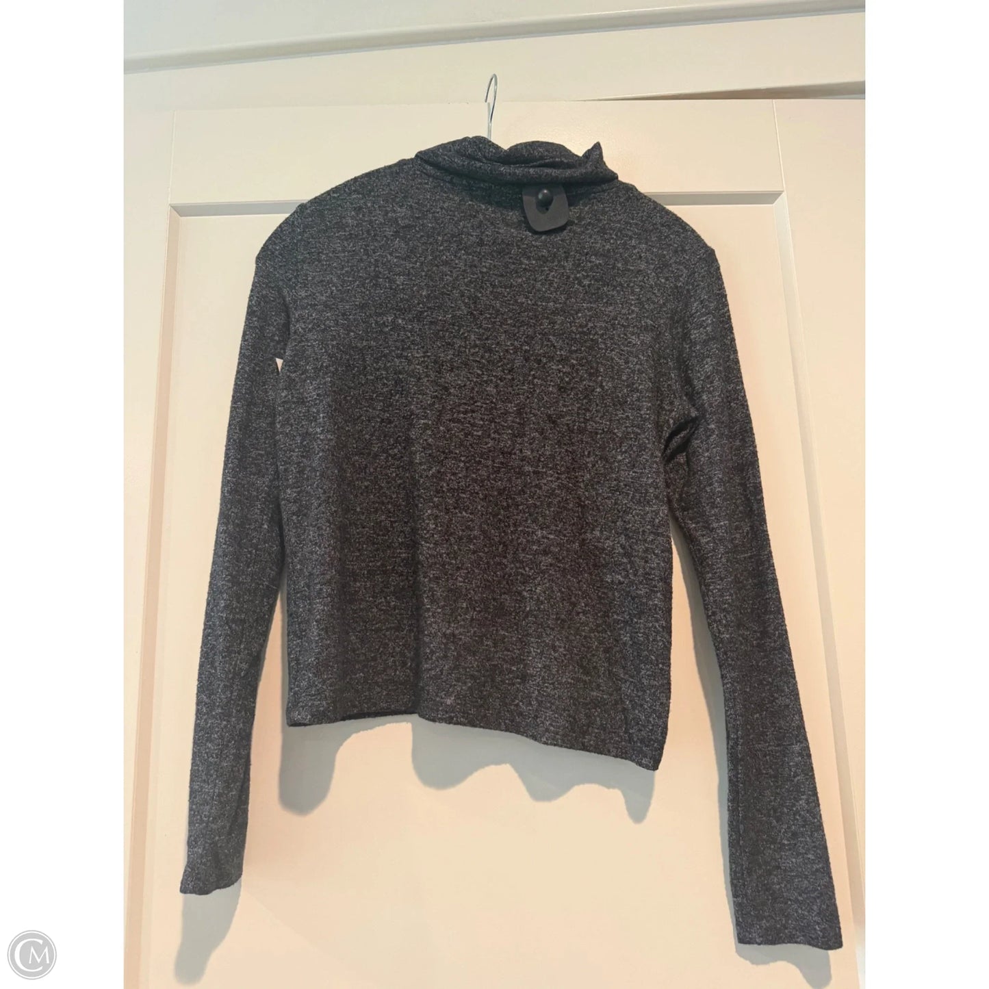Top Long Sleeve By Aerie In Grey, Size: S