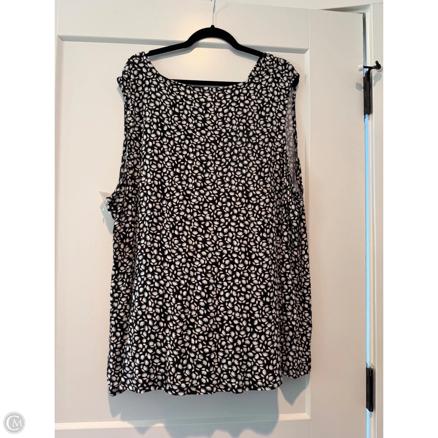 Tank Top By Croft And Barrow In Black, Size: 3x