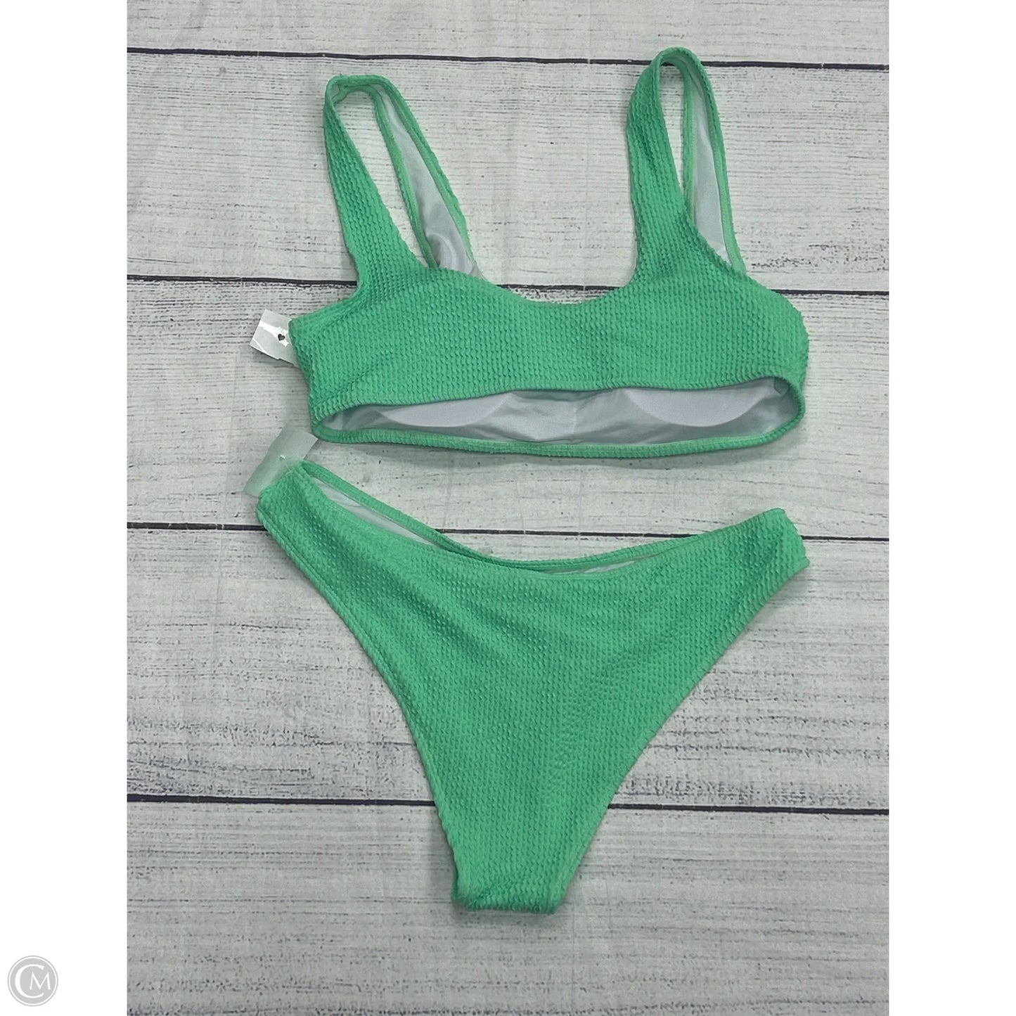 Swimsuit 2pc By Clothes Mentor In Green, Size: Xl