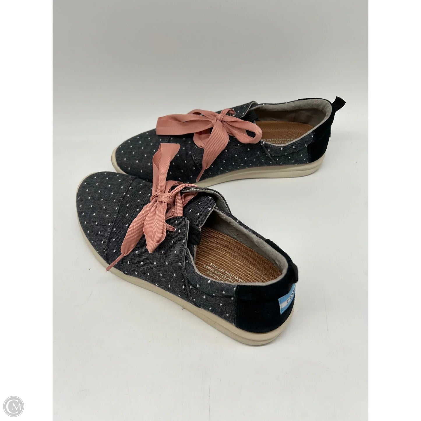 Shoes Sneakers By Toms In Blue, Size: 8.5