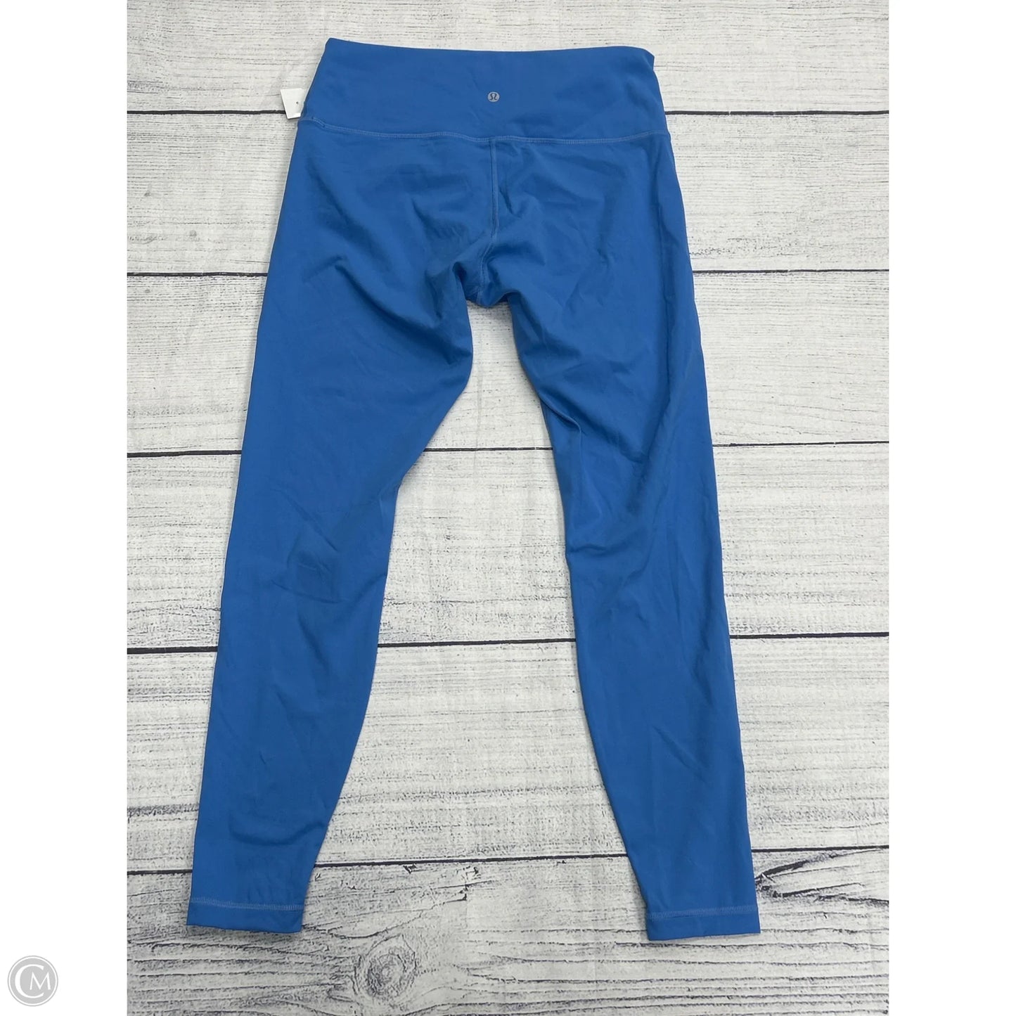 Athletic Leggings By Lululemon In Blue, Size: 12