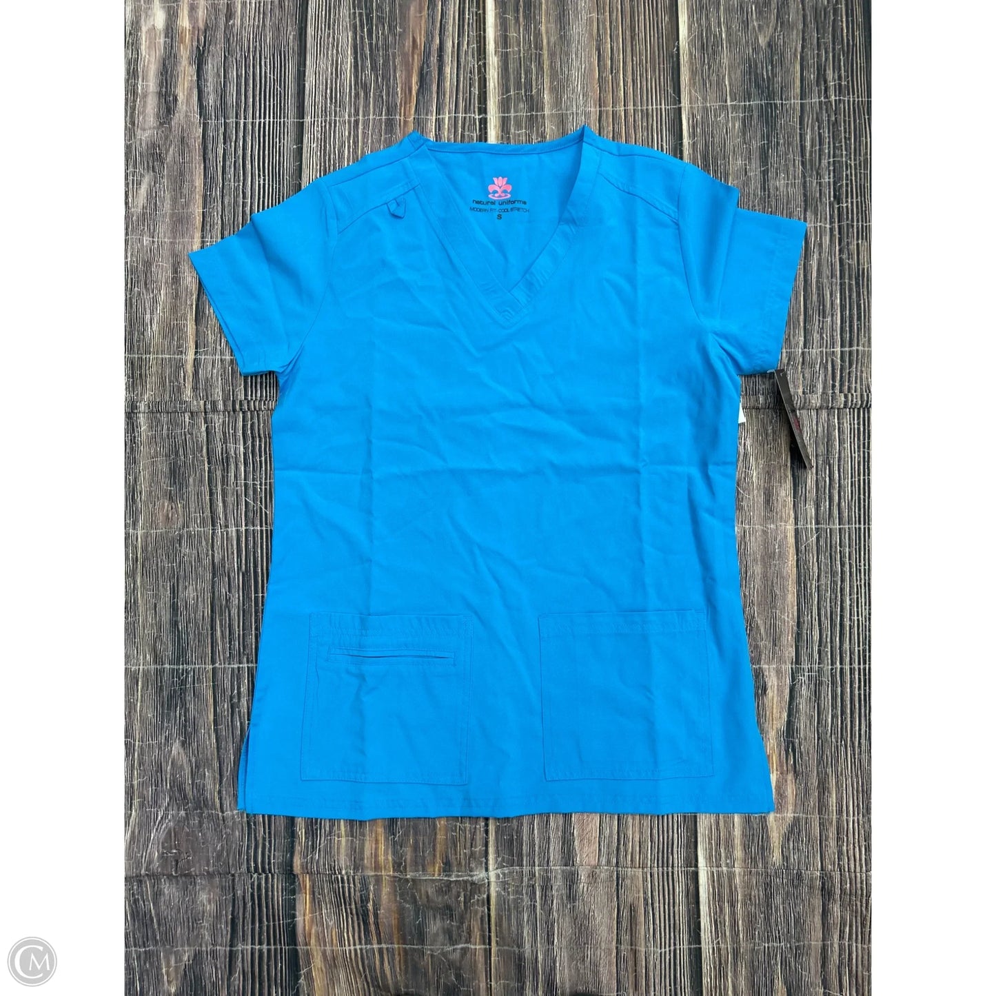 Top Short Sleeve By Clothes Mentor In Blue, Size: S